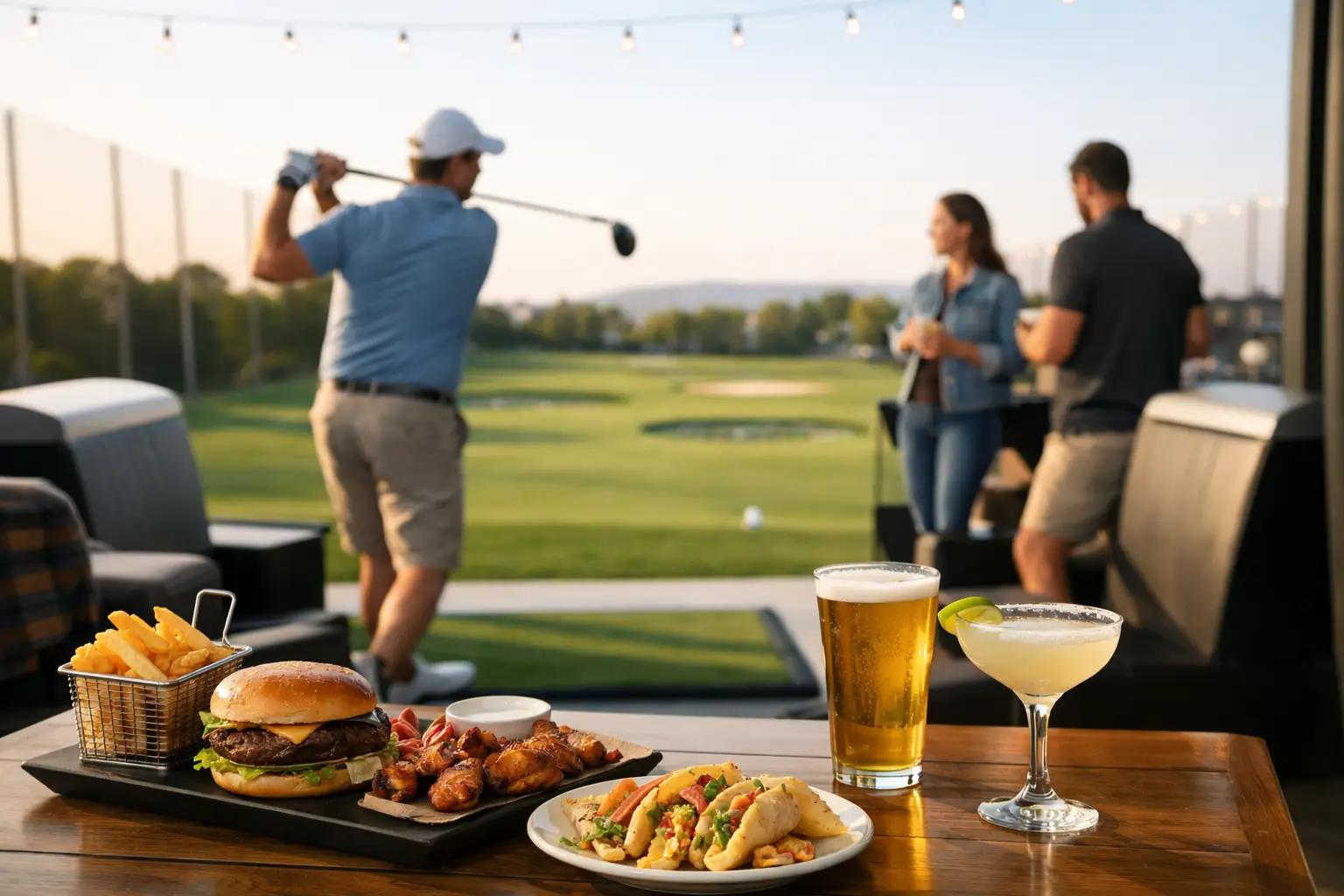Why a Food and Drinks Golf Venue Works