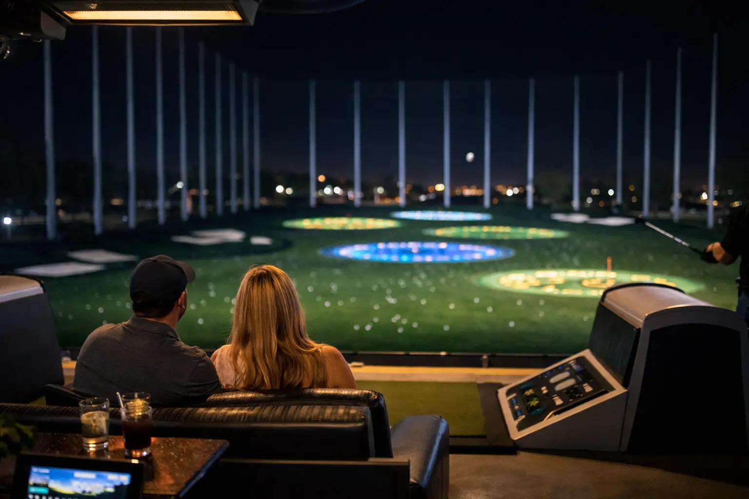 How Bay Reservations Work at Night Golf