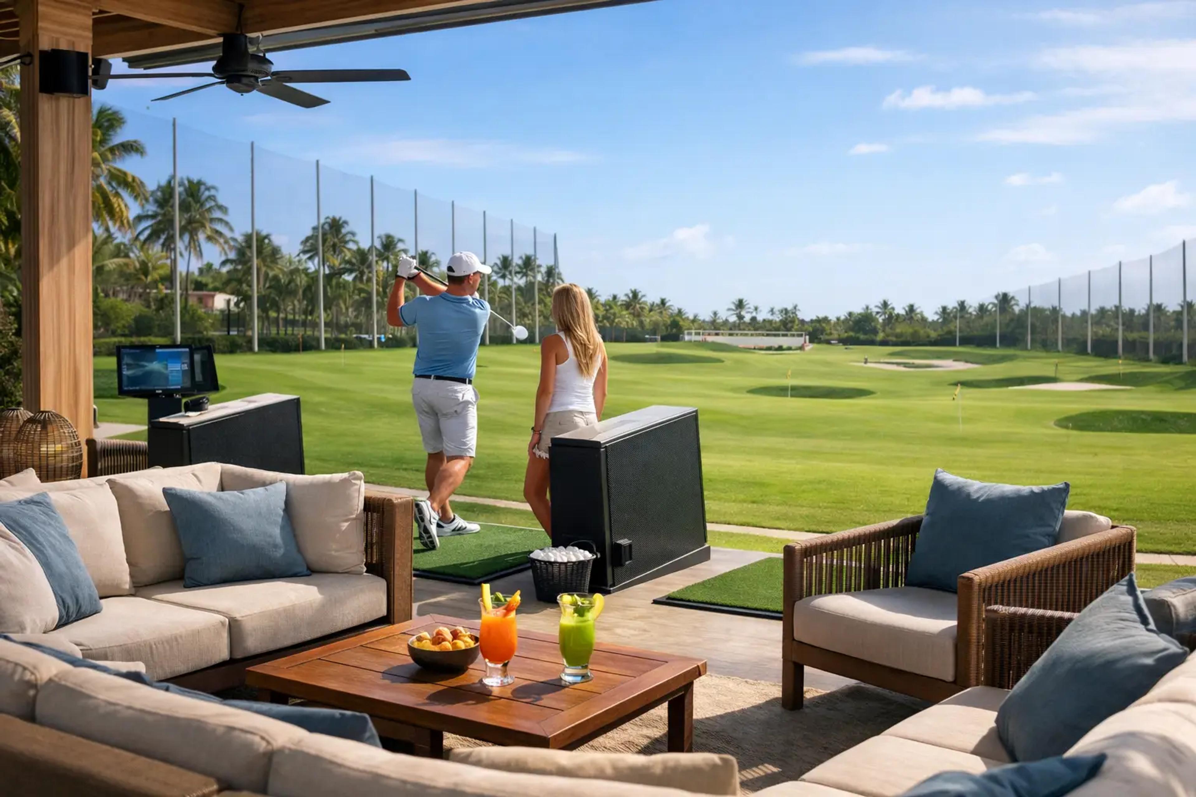 Lounge Style Driving Range Punta Cana
