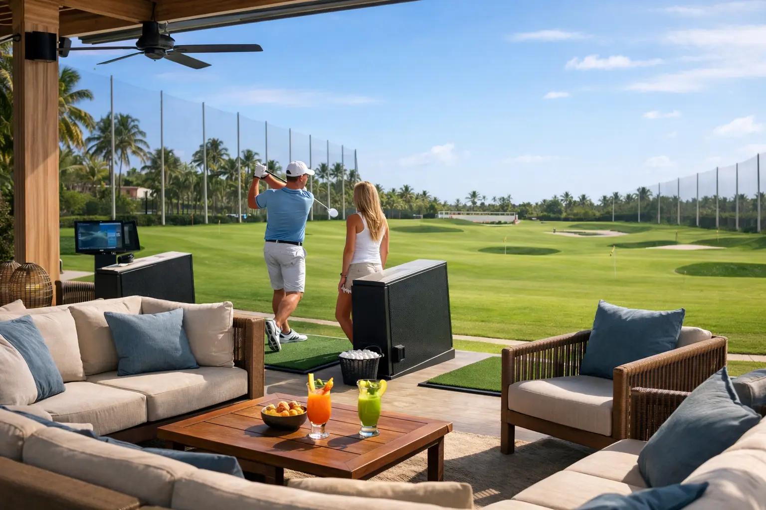 Lounge Style Driving Range Punta Cana