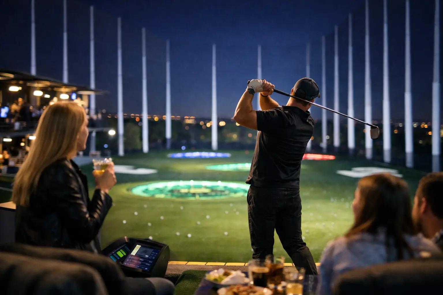 How Nightlife Golf Venues Work After Dark