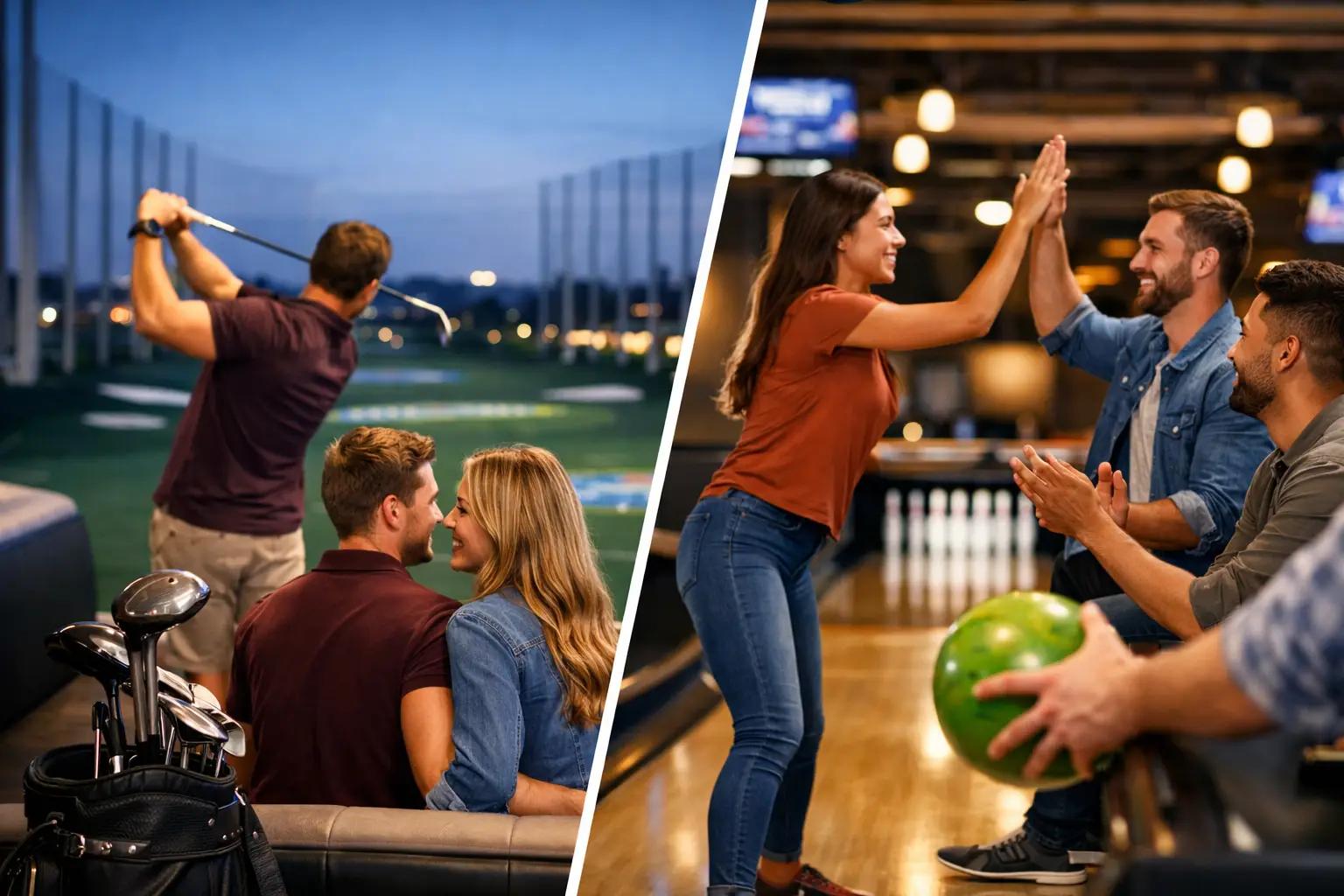 Social Golf vs Bowling: Which Night Out Wins?