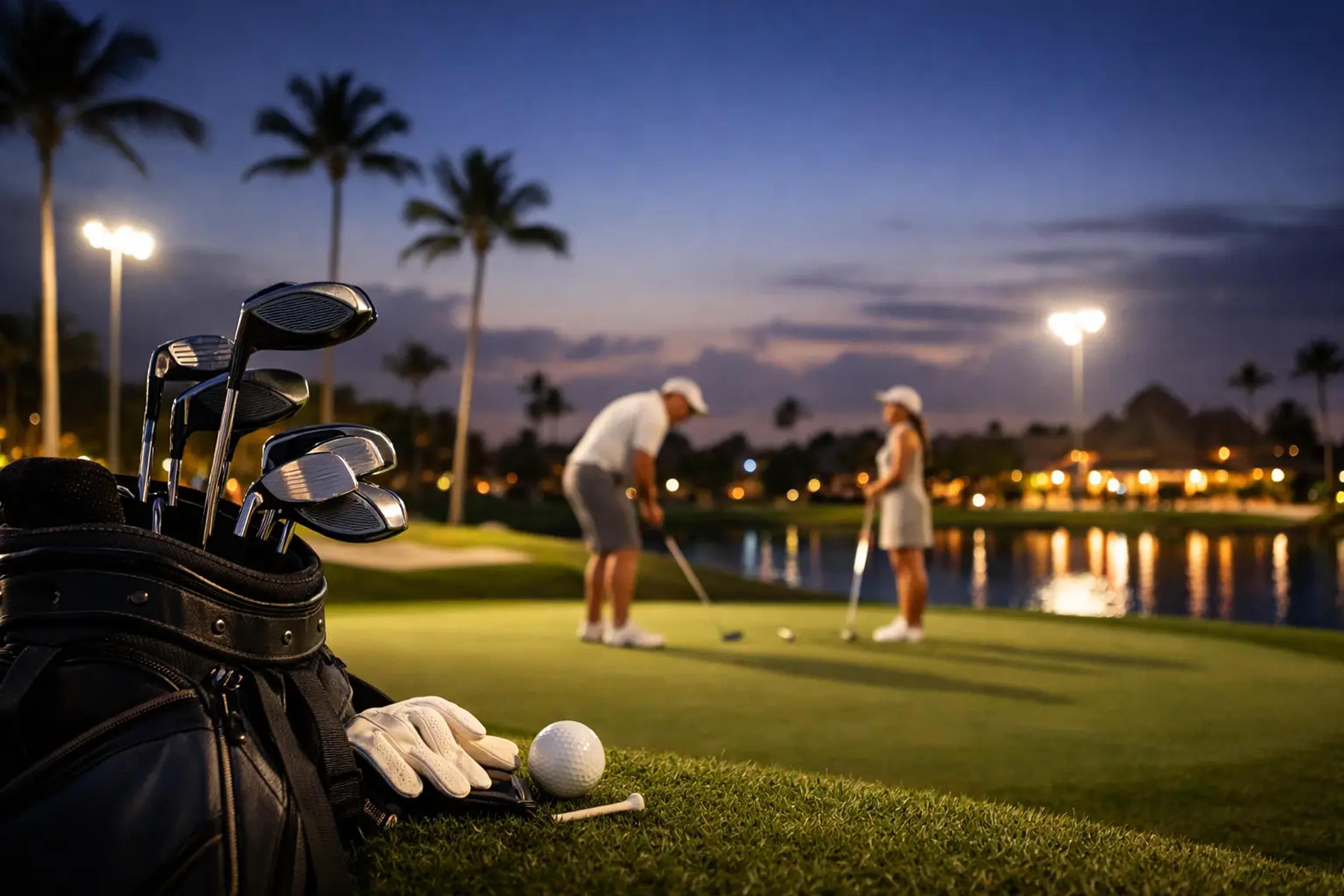 Beginner Golf Activity Punta Cana Nights