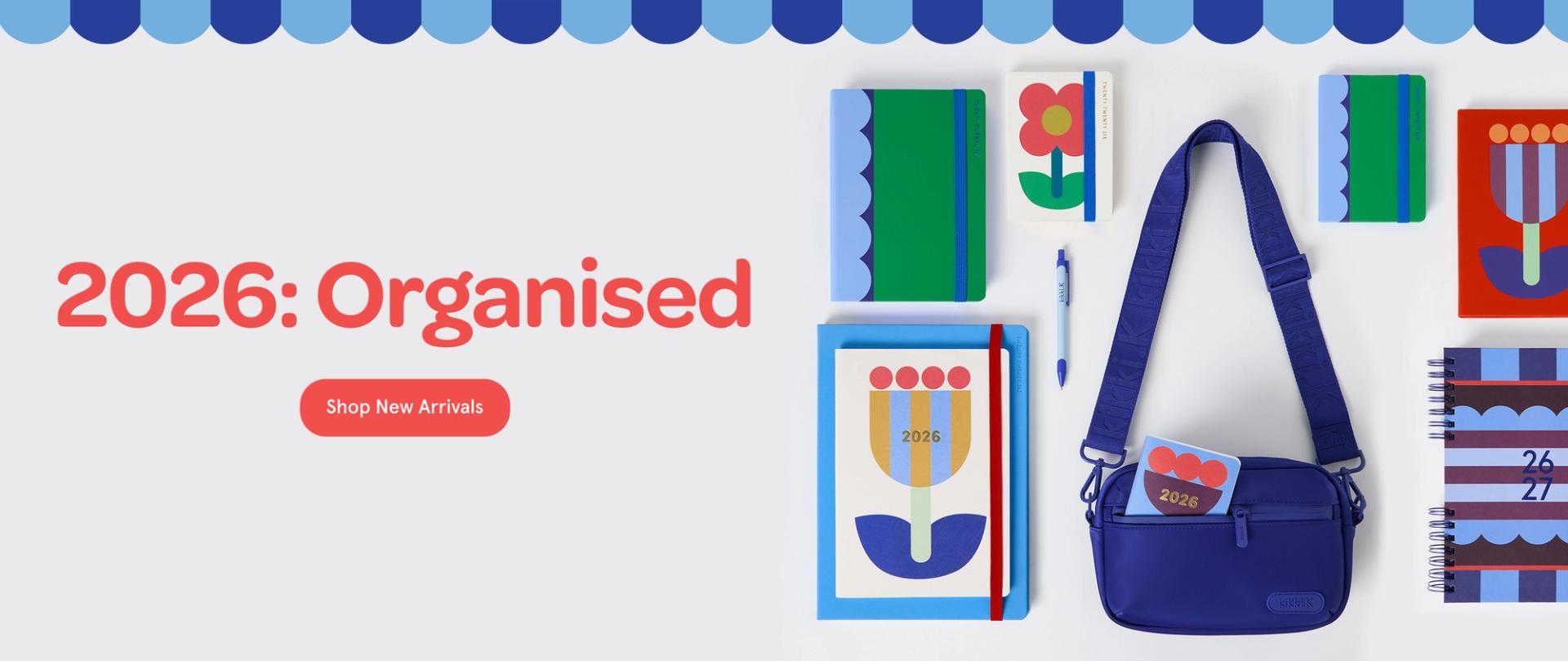 new 2026 Diaries and Calendars