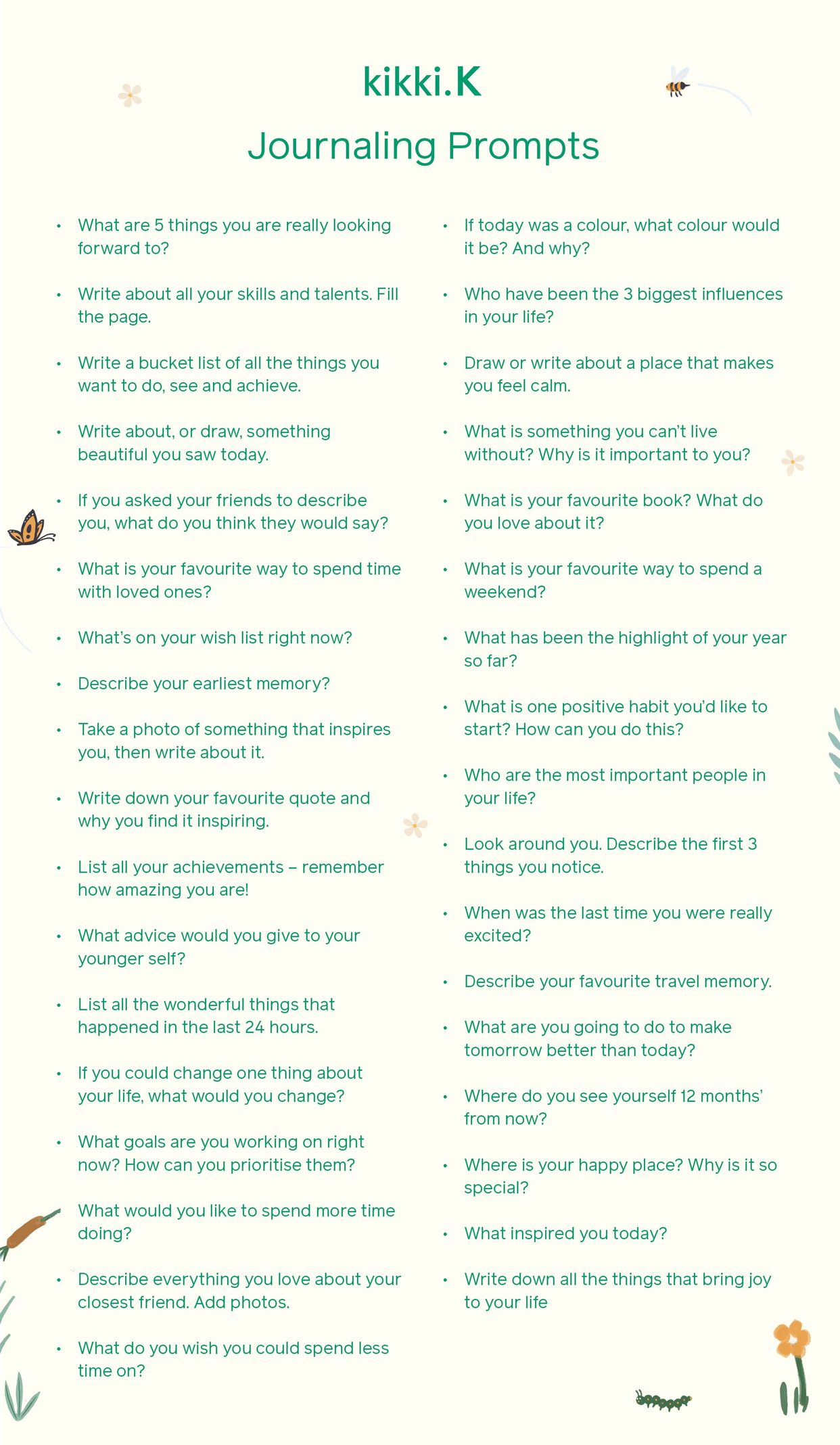 Where imagination takes flight: An introduction to journaling | kikki.K