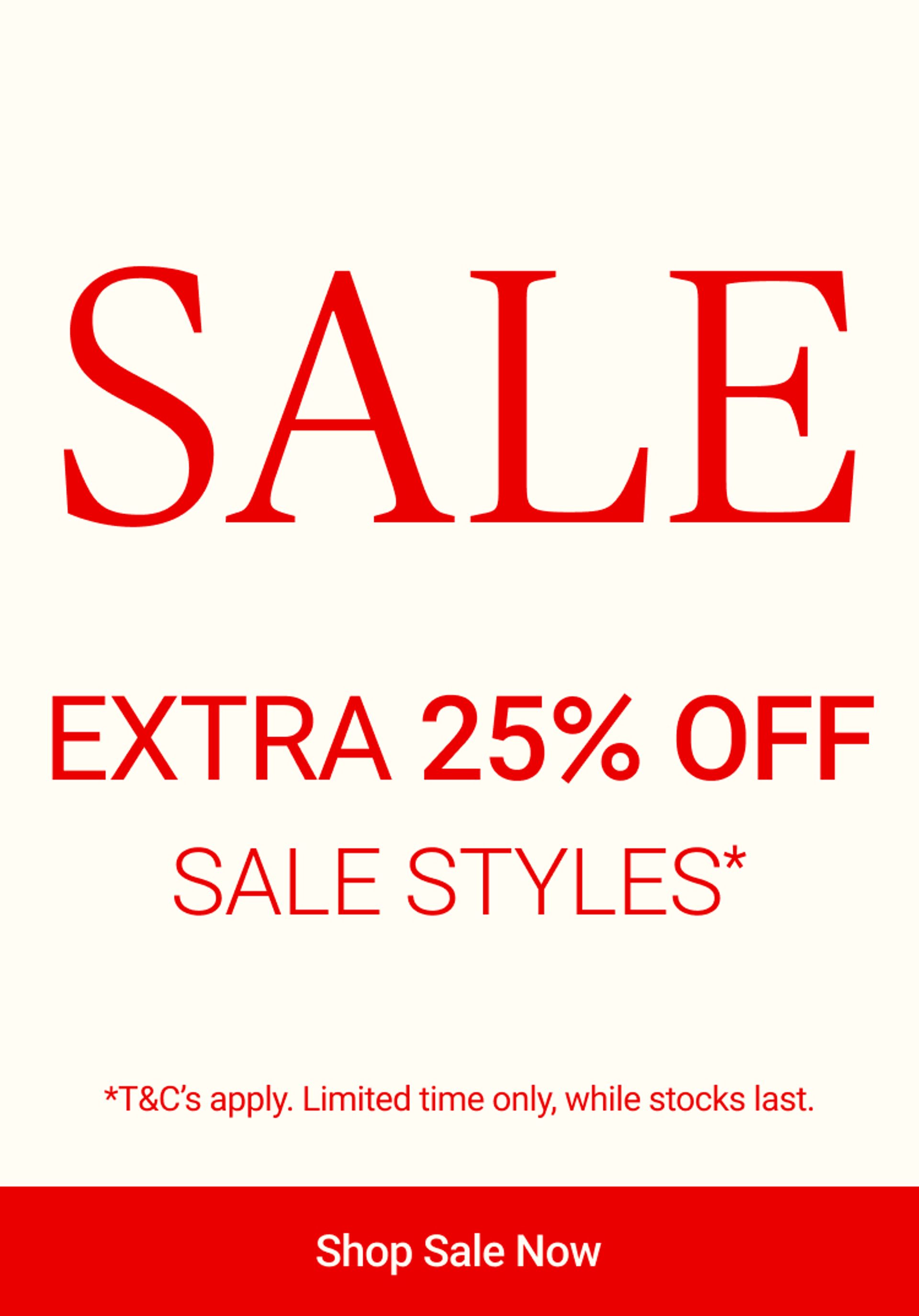 Shop Sale