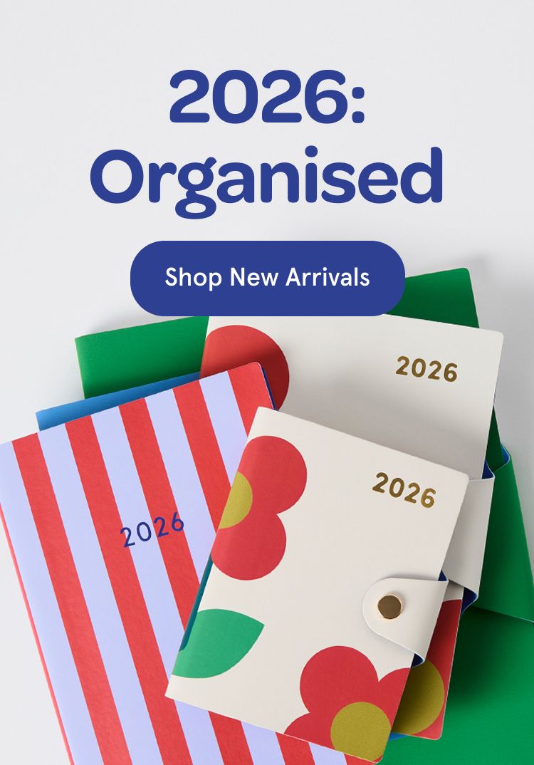 New 2026 Diaries & Calendars