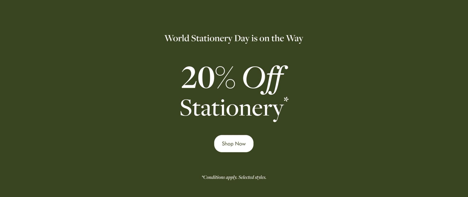 World Stationery Day