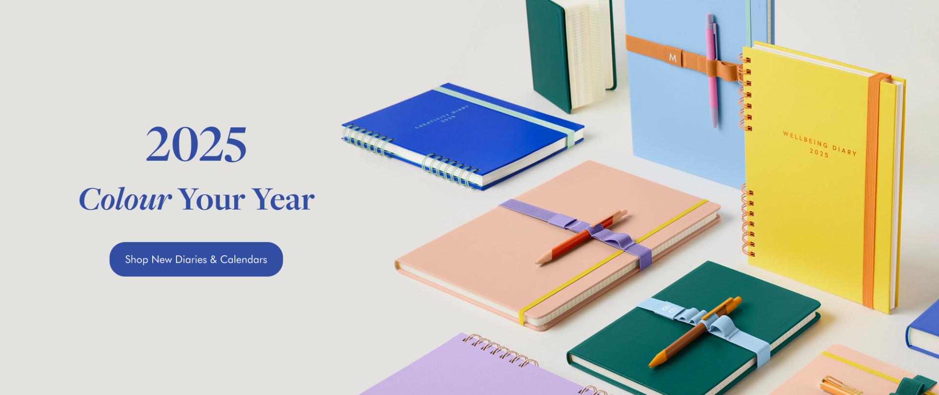 Shop New Calendars and Diaries