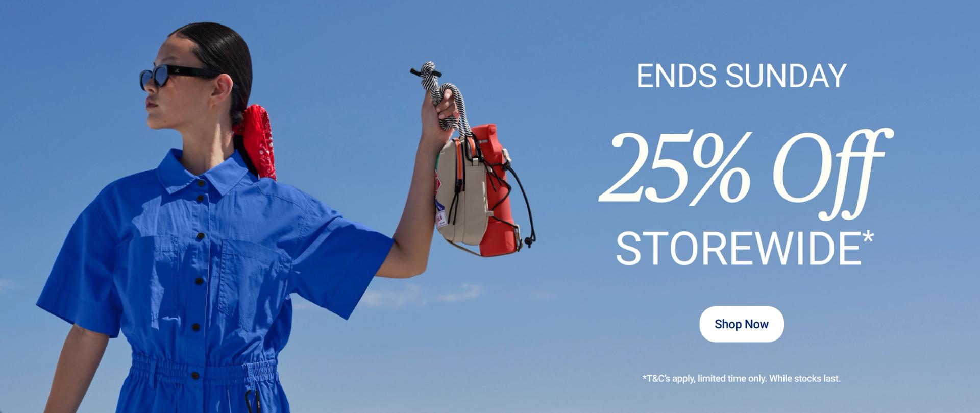 25% Storewide Graphic