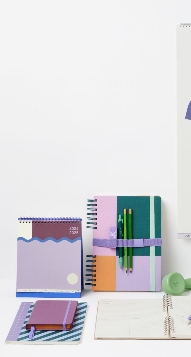 Image of colourful Diaries & Calendars 