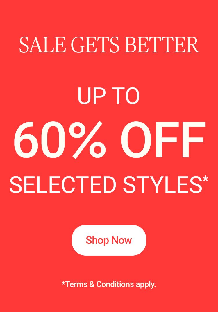 Up to 60% Off Sale