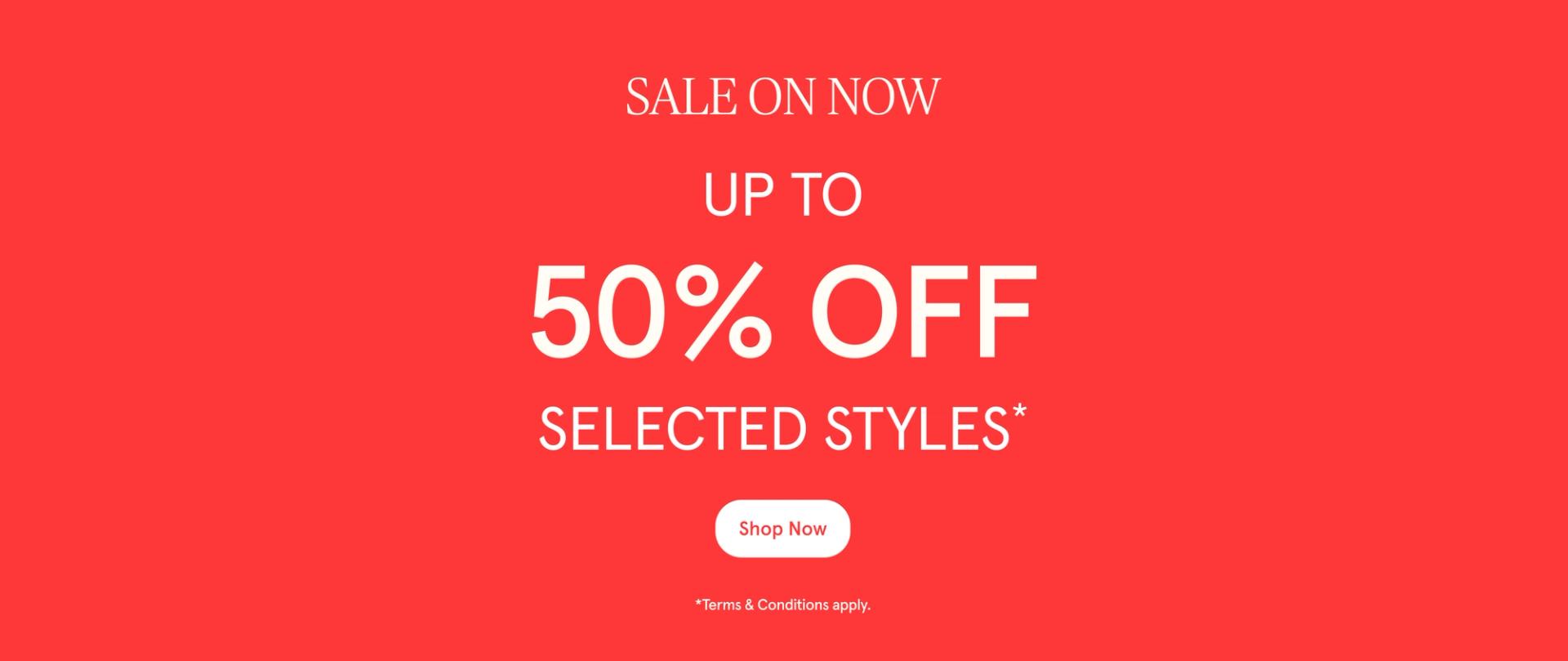 up to 50% Off