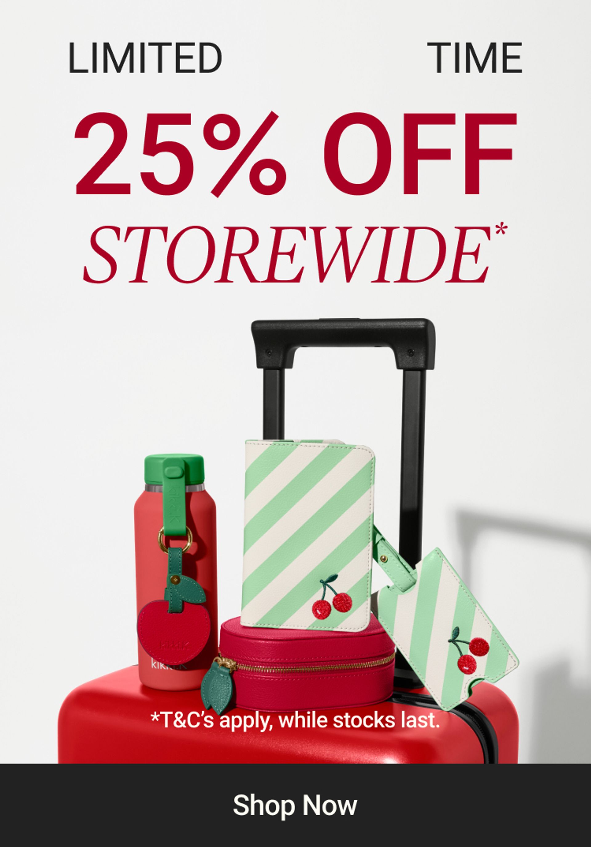 Shop 25% off Storewide