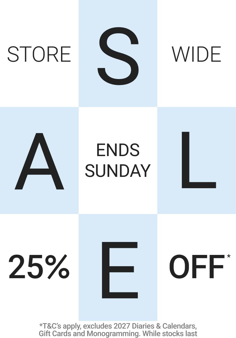 25% off Storewide*