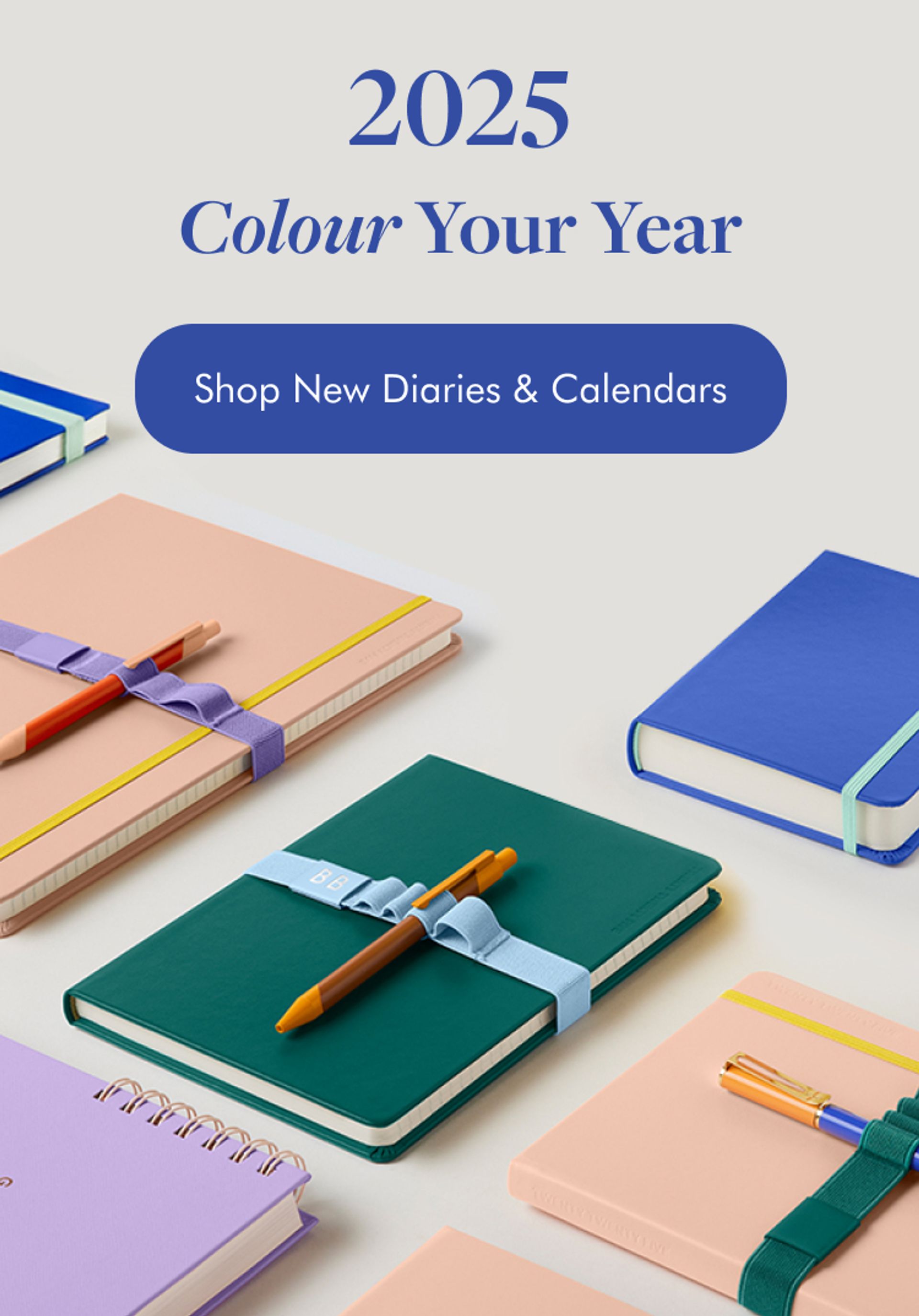 Shop New Calendars and Diaries