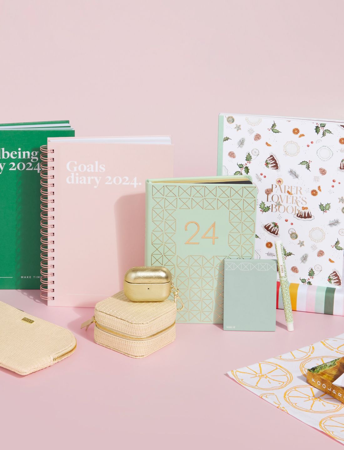 A collection of Diaries, Calendars and Stationary Accessories