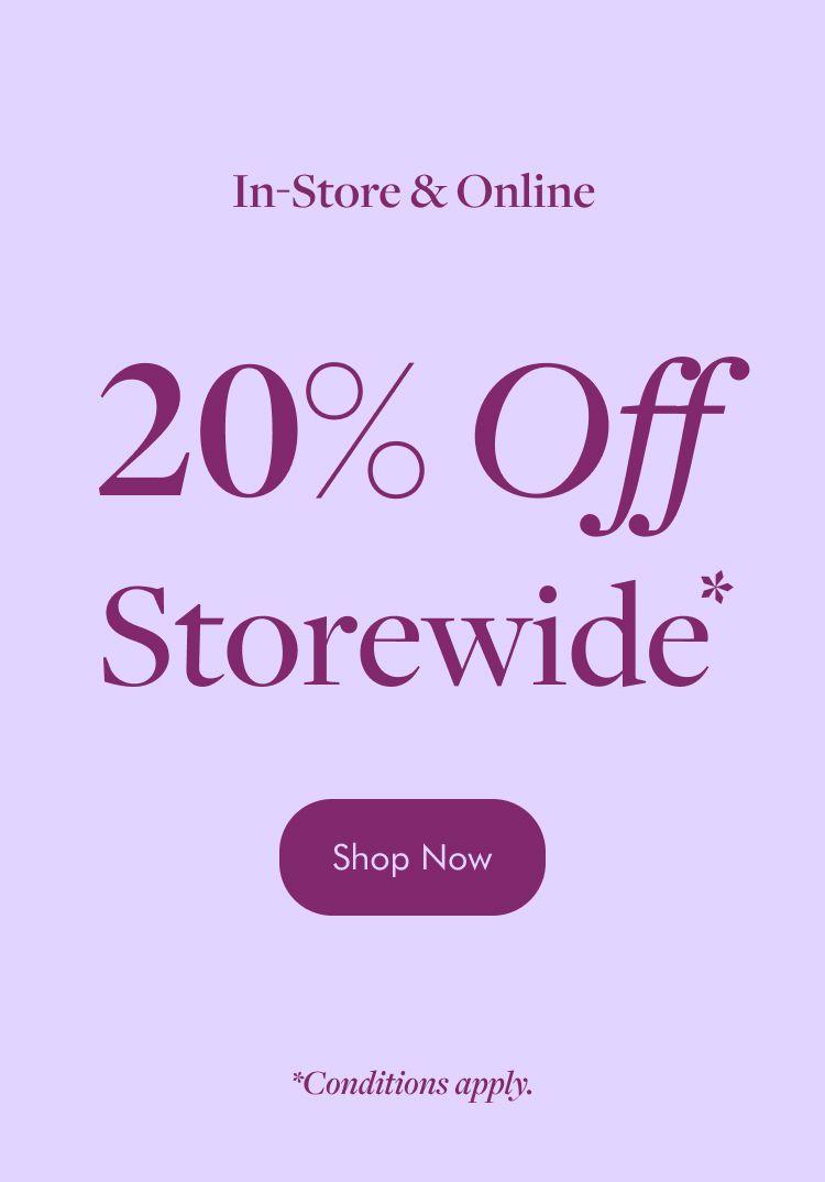 20% Off Storewide