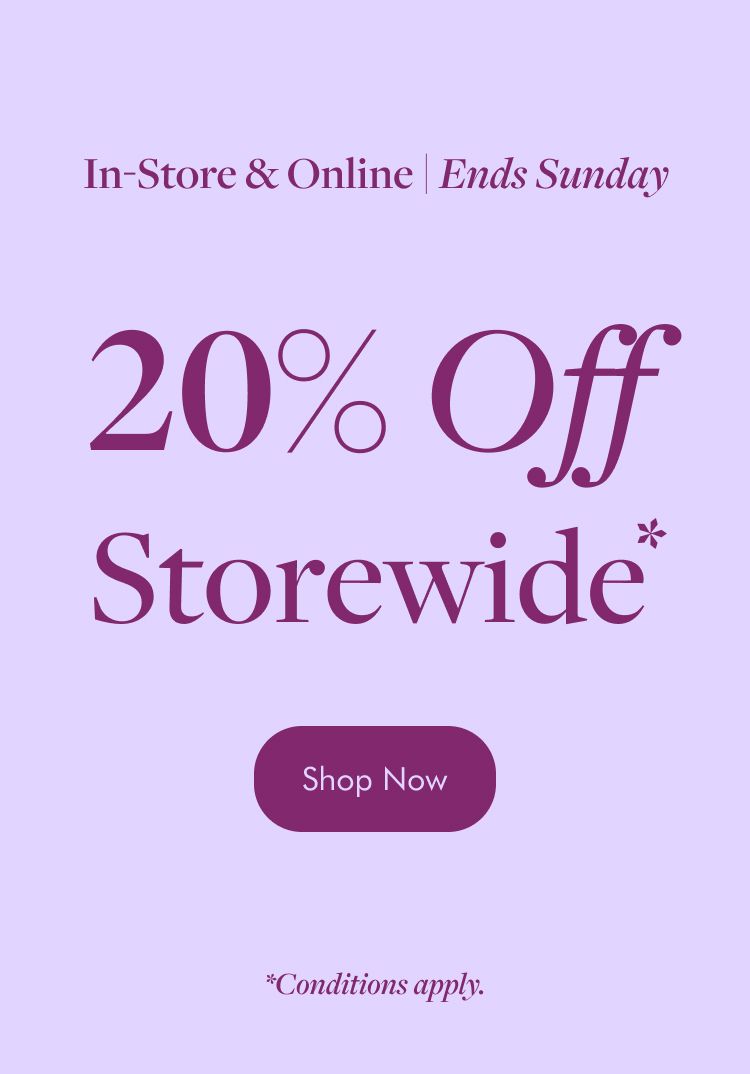 20% Off Storewide