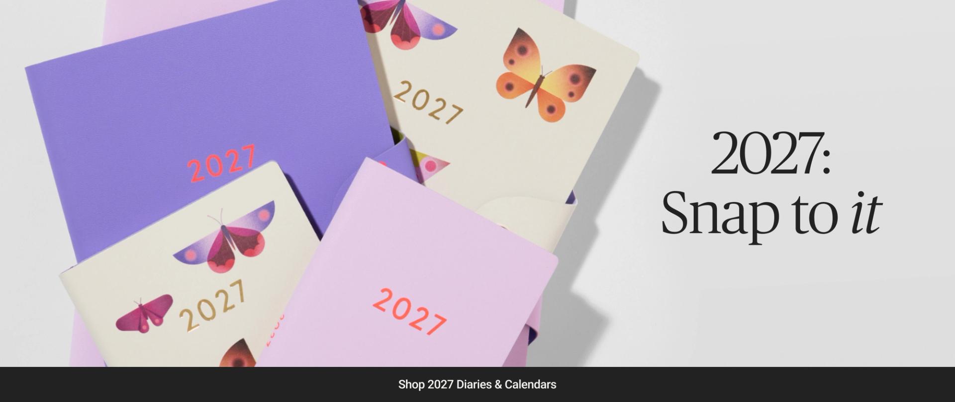 Shop Diaries and Calendars