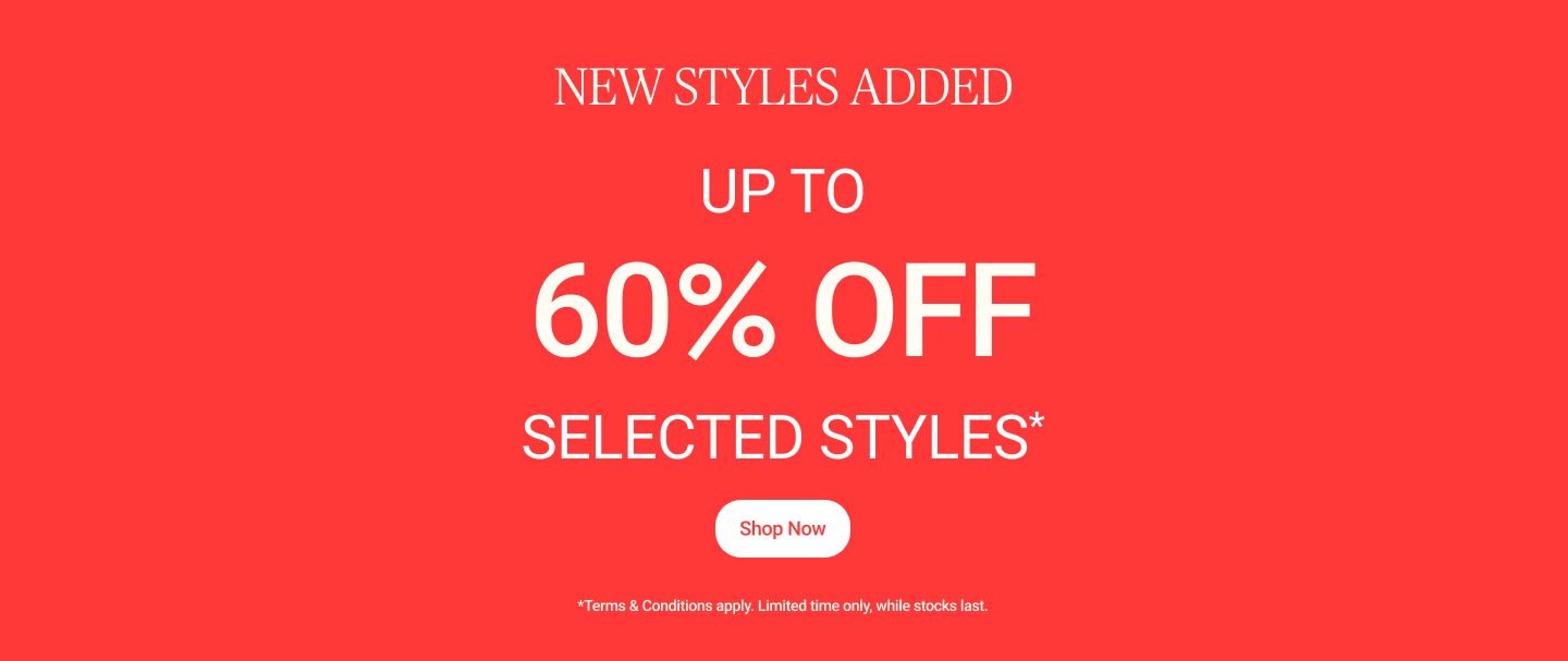 Up to 60% Off Sale
