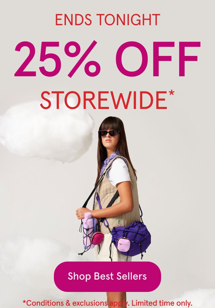 25% off storewide