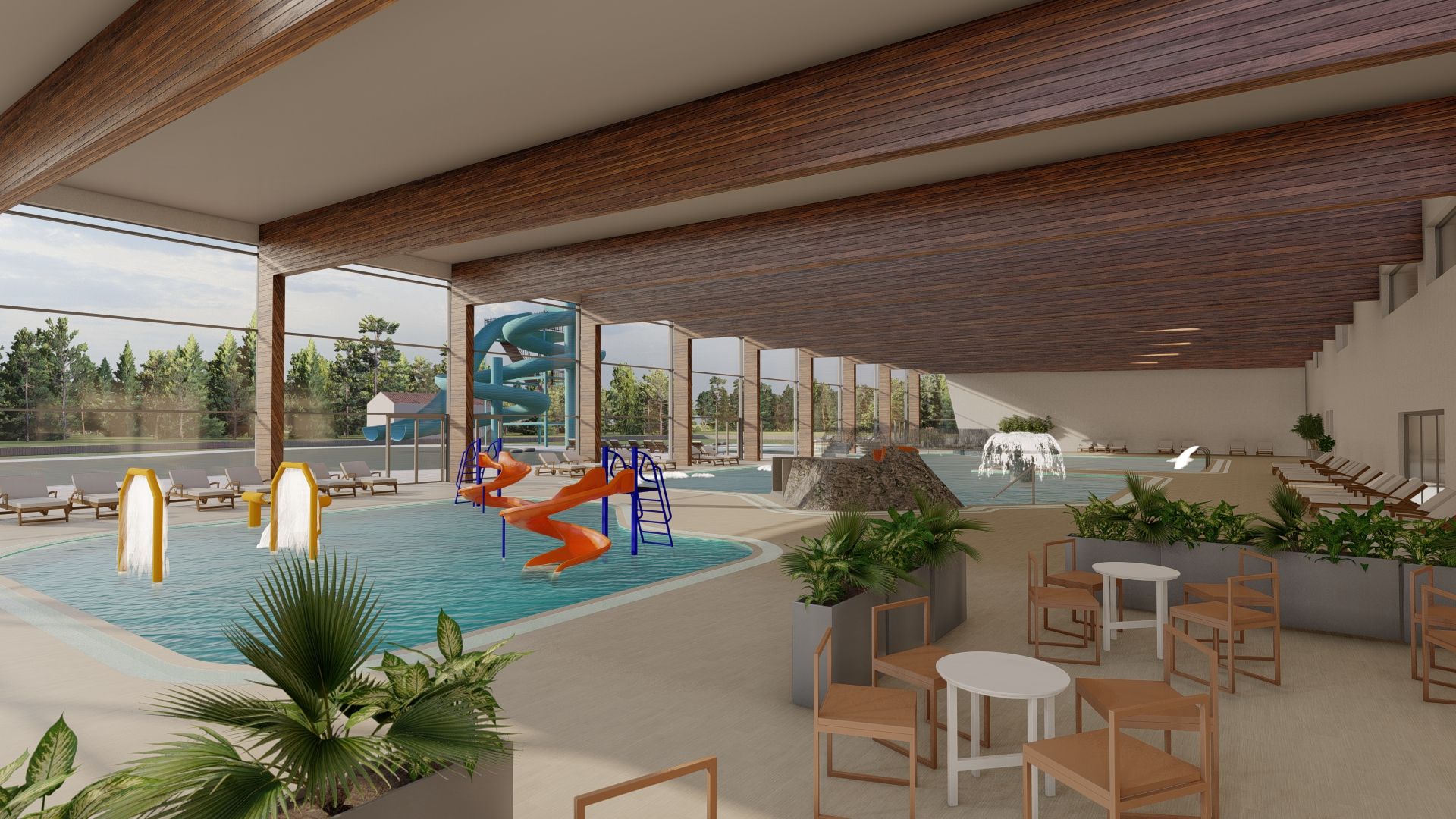 Bazeni Sračinec - unutarnji bazen