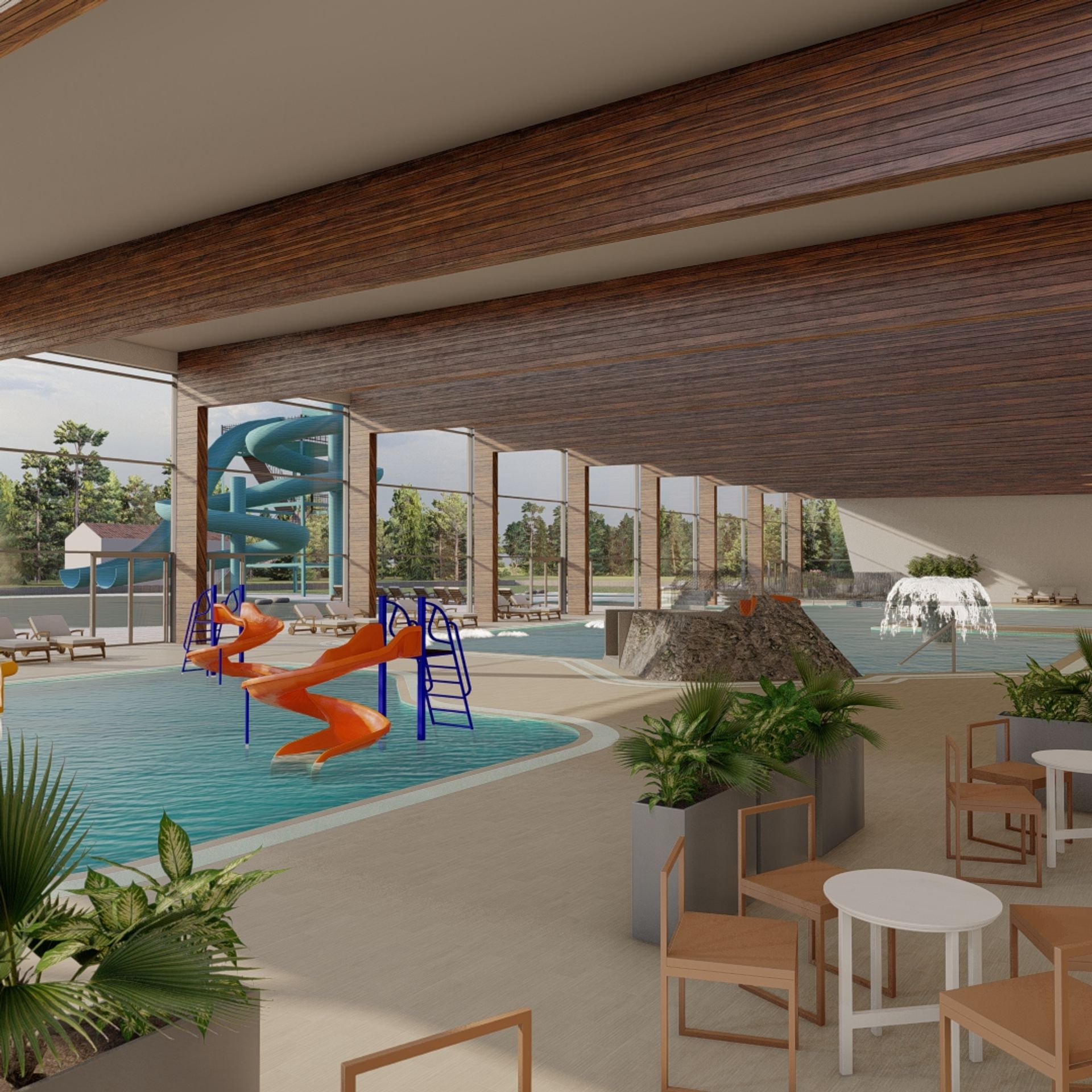 Bazeni Sračinec - unutarnji bazen