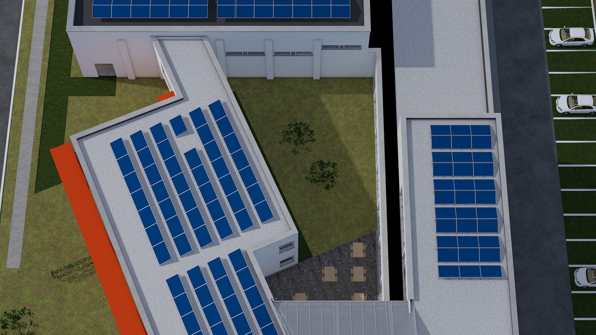 OŠ Vrpolje - iz zraka