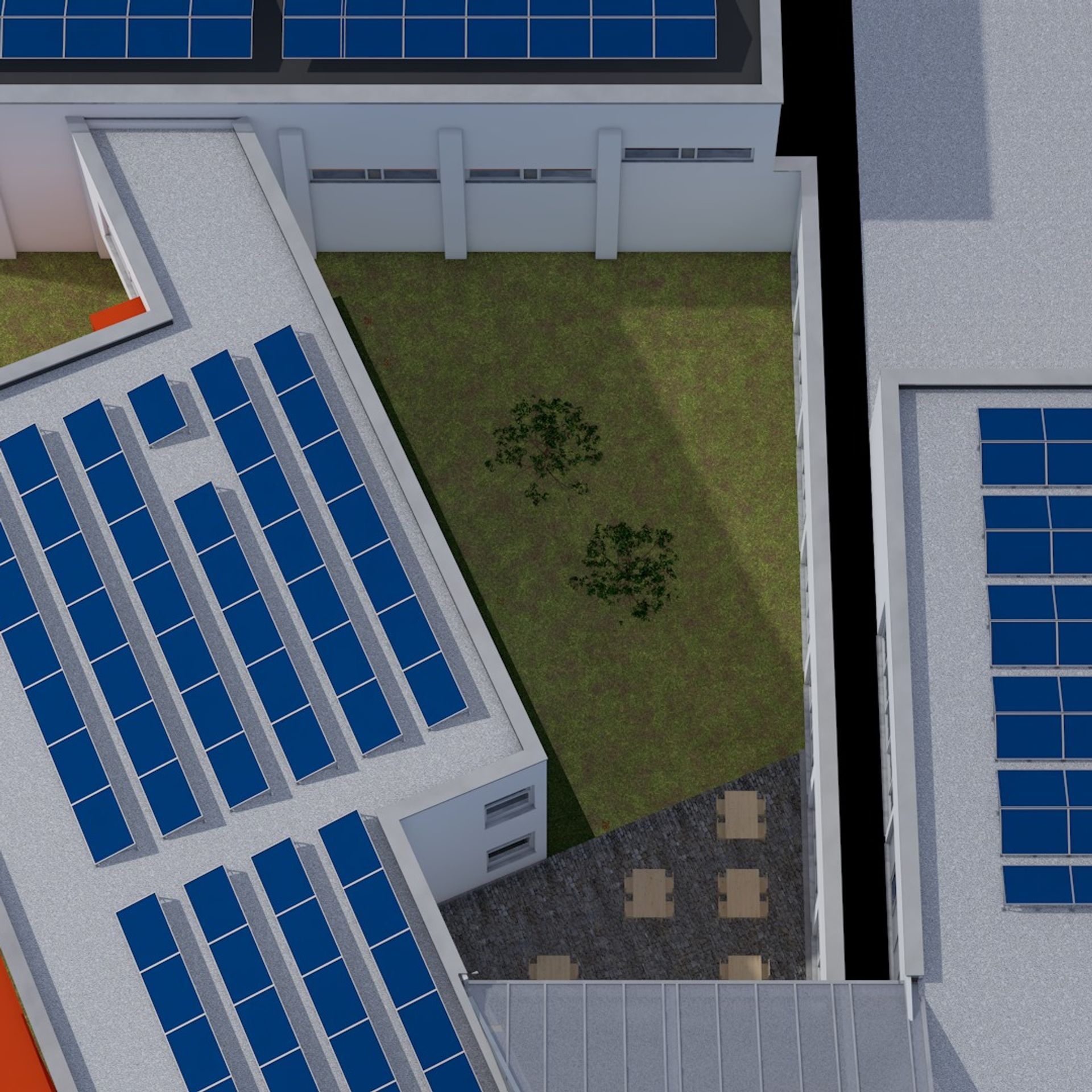 OŠ Vrpolje - iz zraka