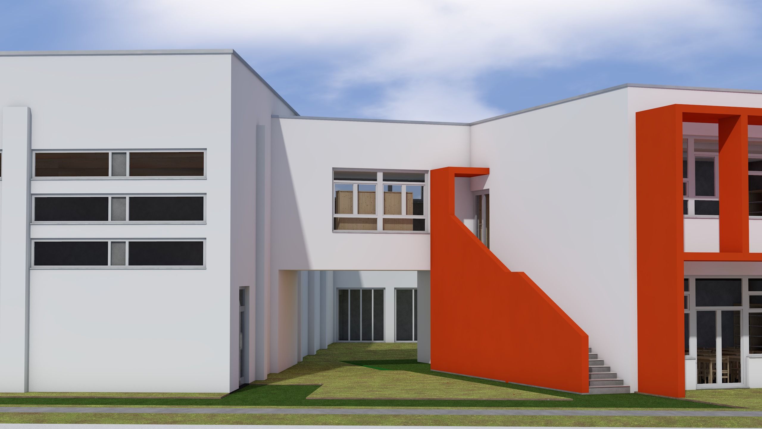 OŠ Vrpolje - pročelje