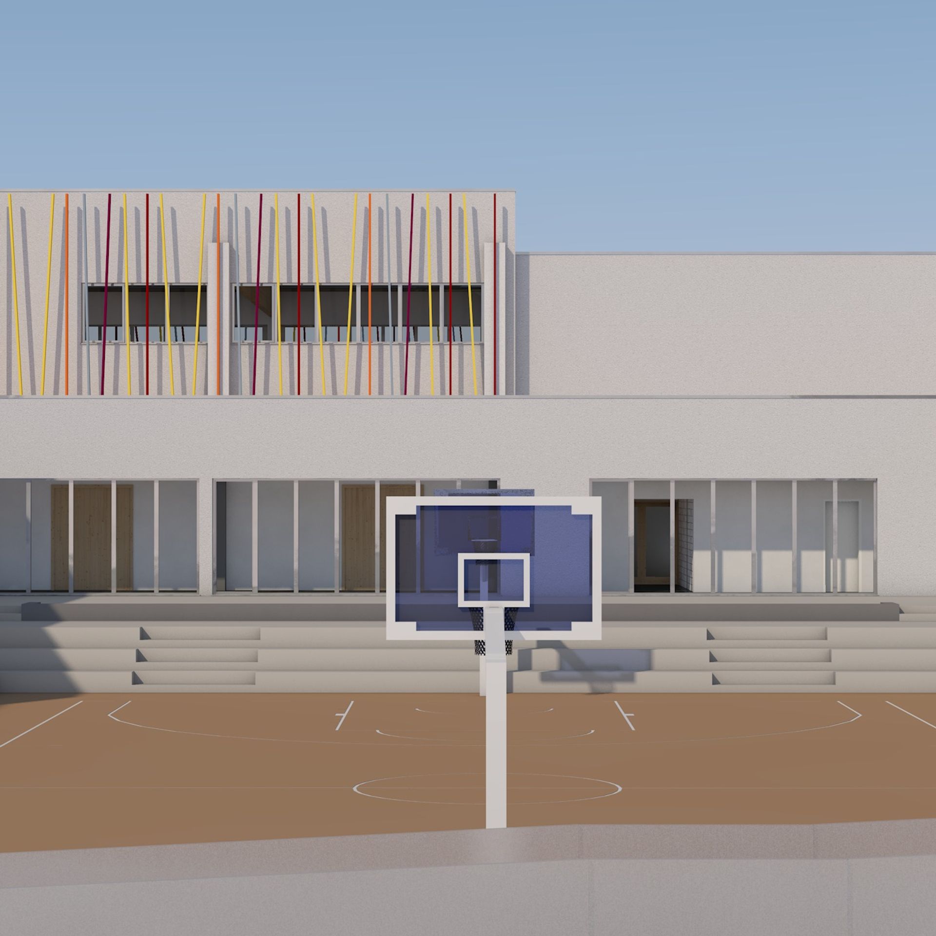 OŠ Ražine - vanjsko igralište