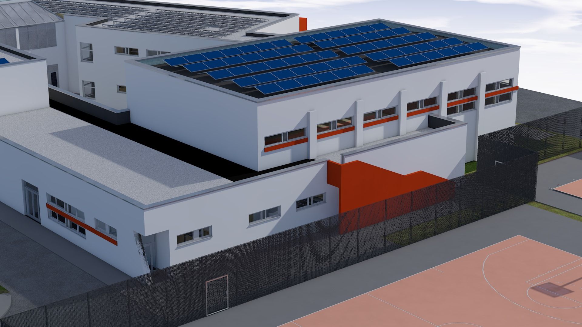 OŠ Vrpolje - iz zraka