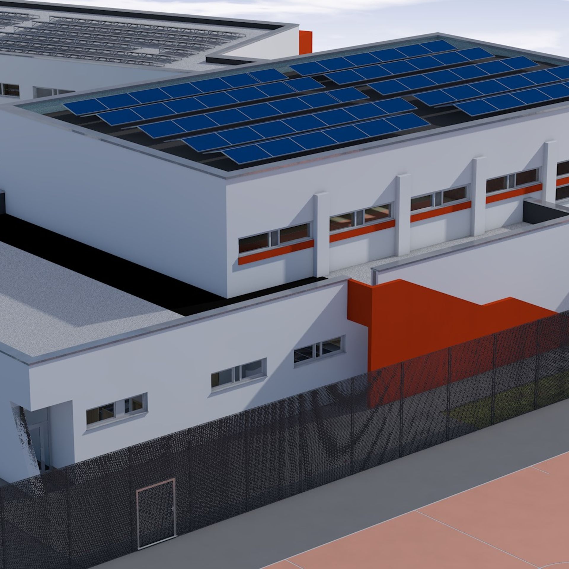 OŠ Vrpolje - iz zraka