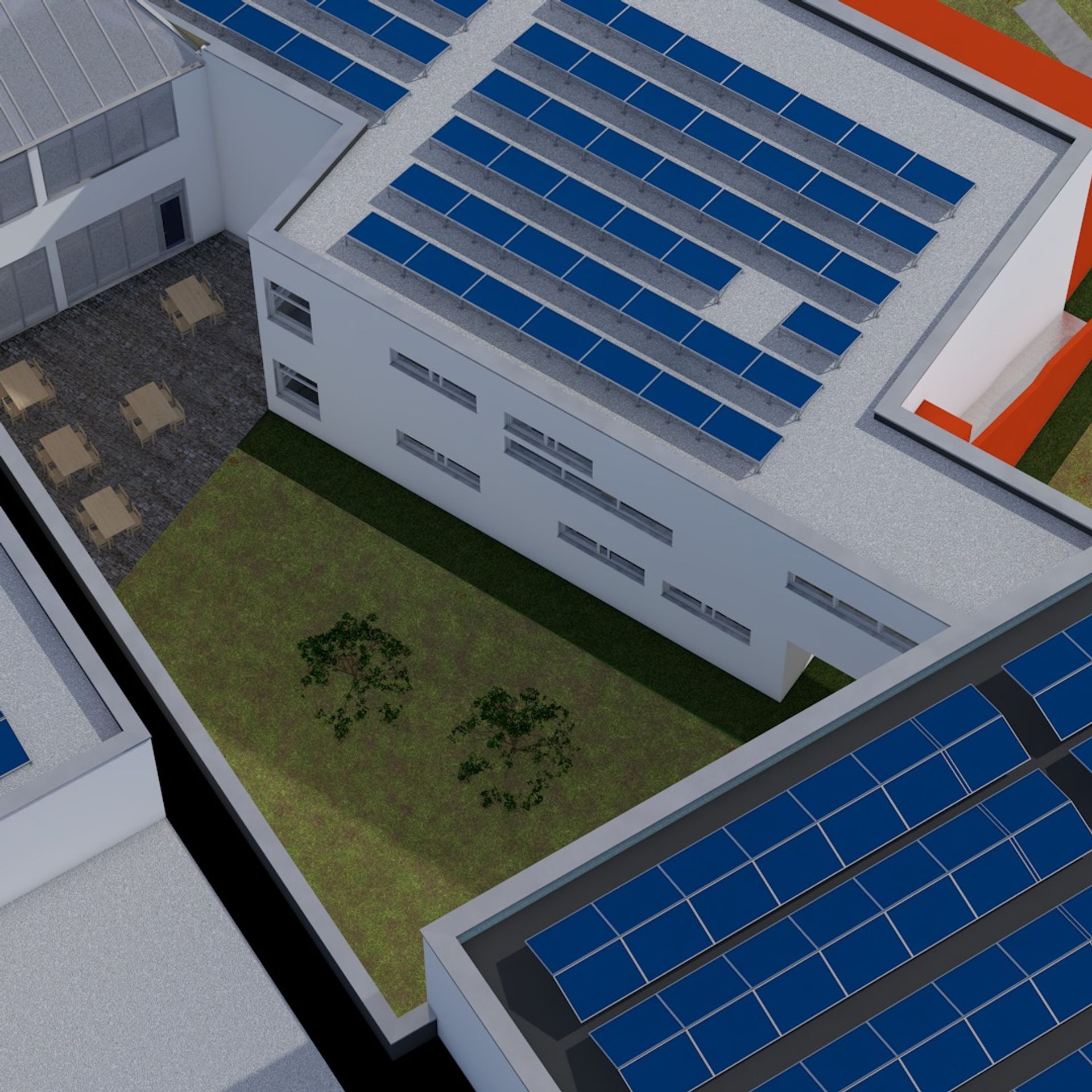 OŠ Vrpolje - iz zraka