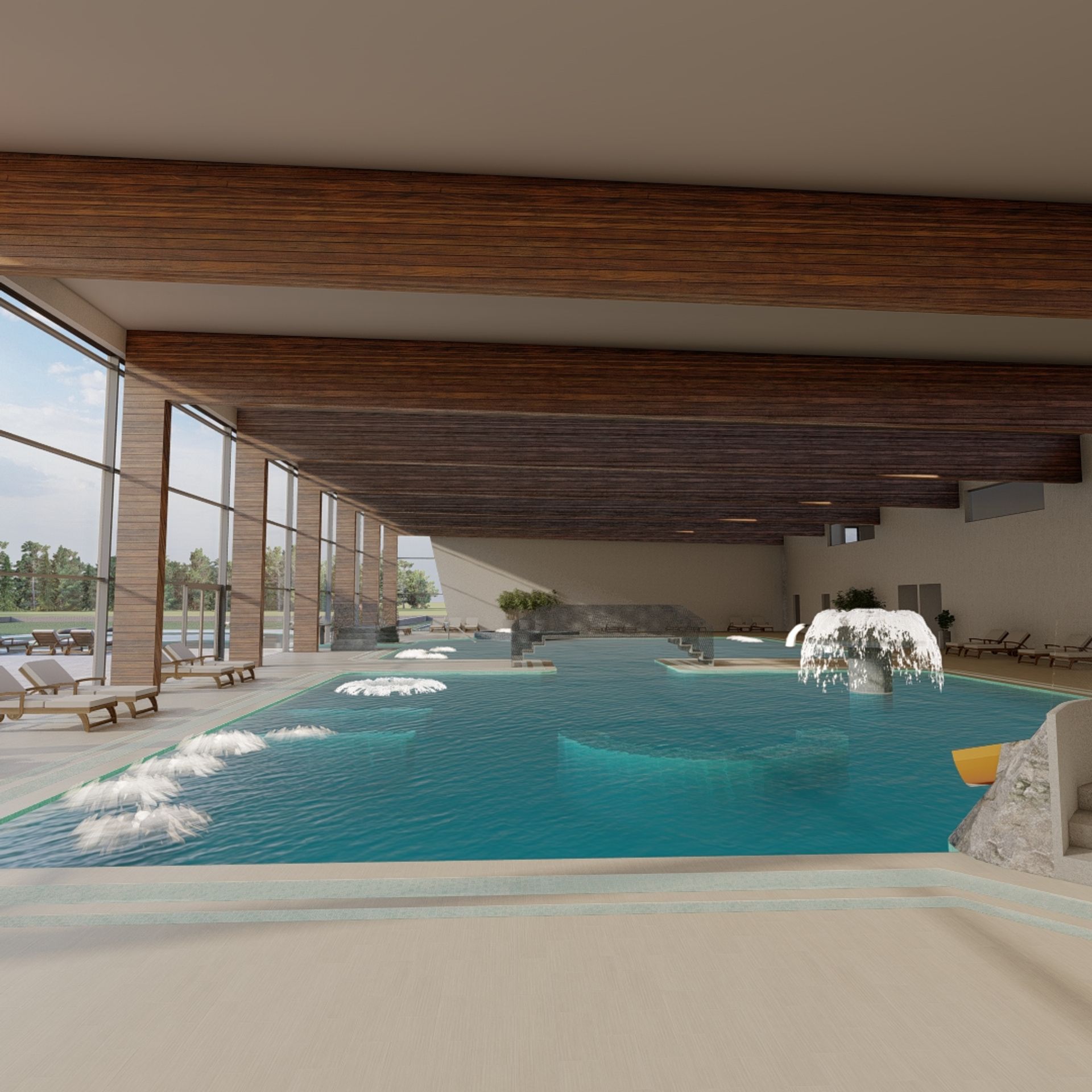 Bazeni Sračinec - unutarnji bazen