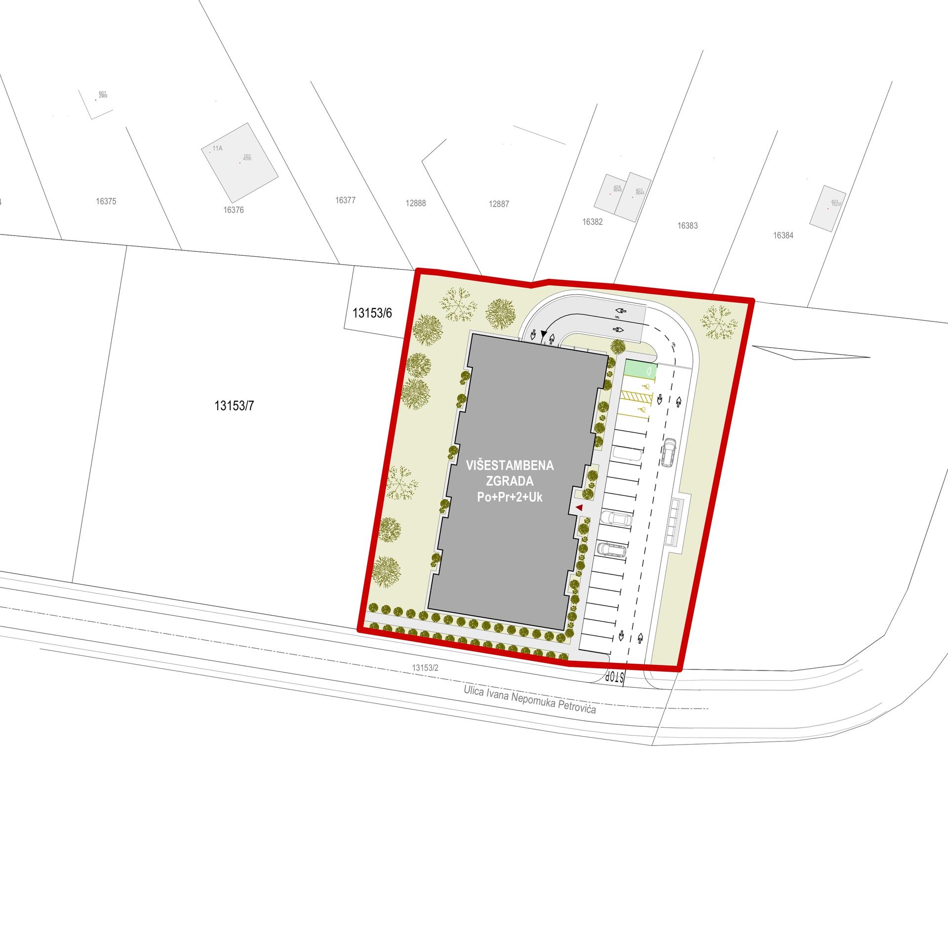 POS Stanovi Varaždin - Situacija