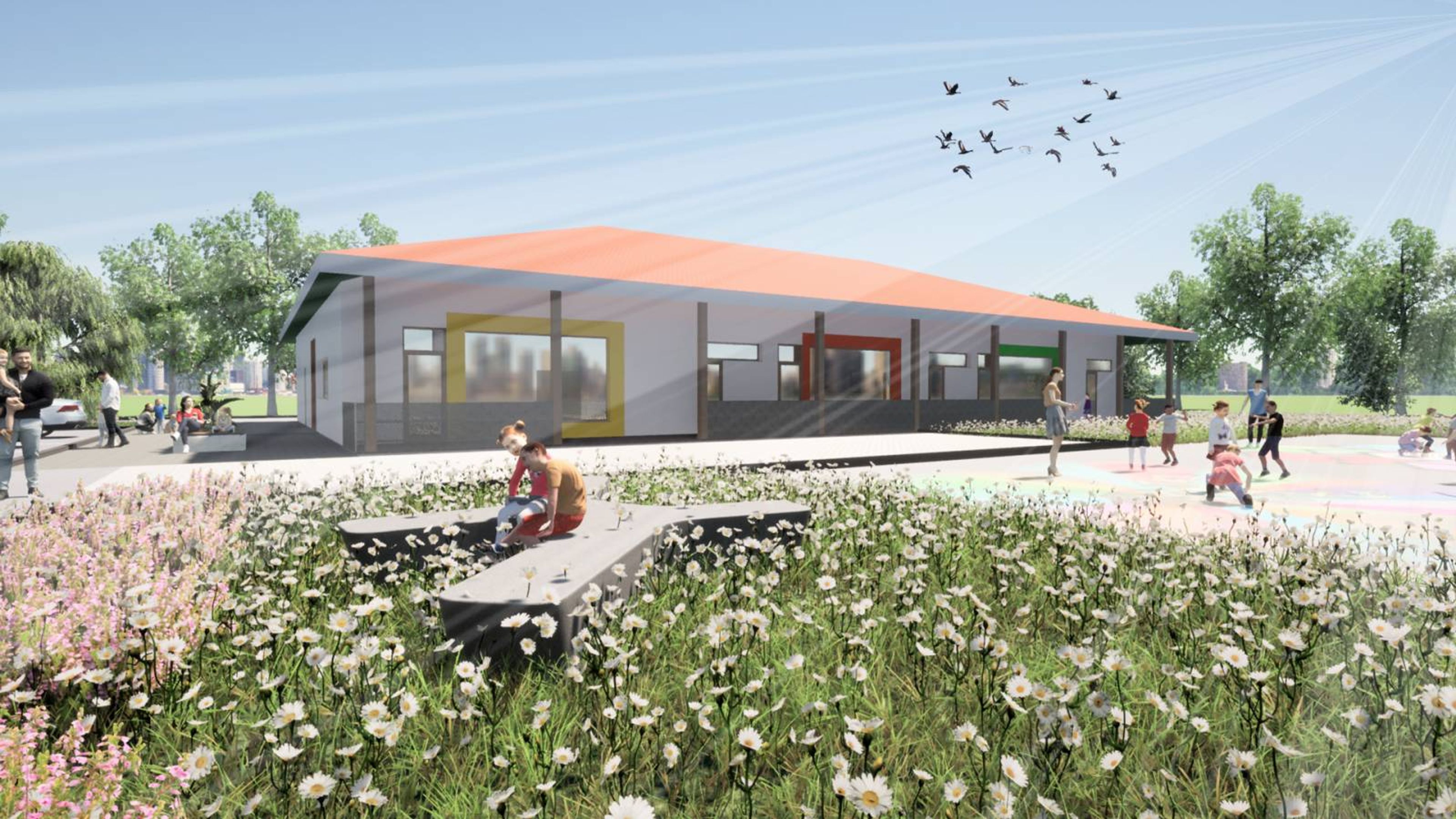 Render dječjeg vrtića Štefanje