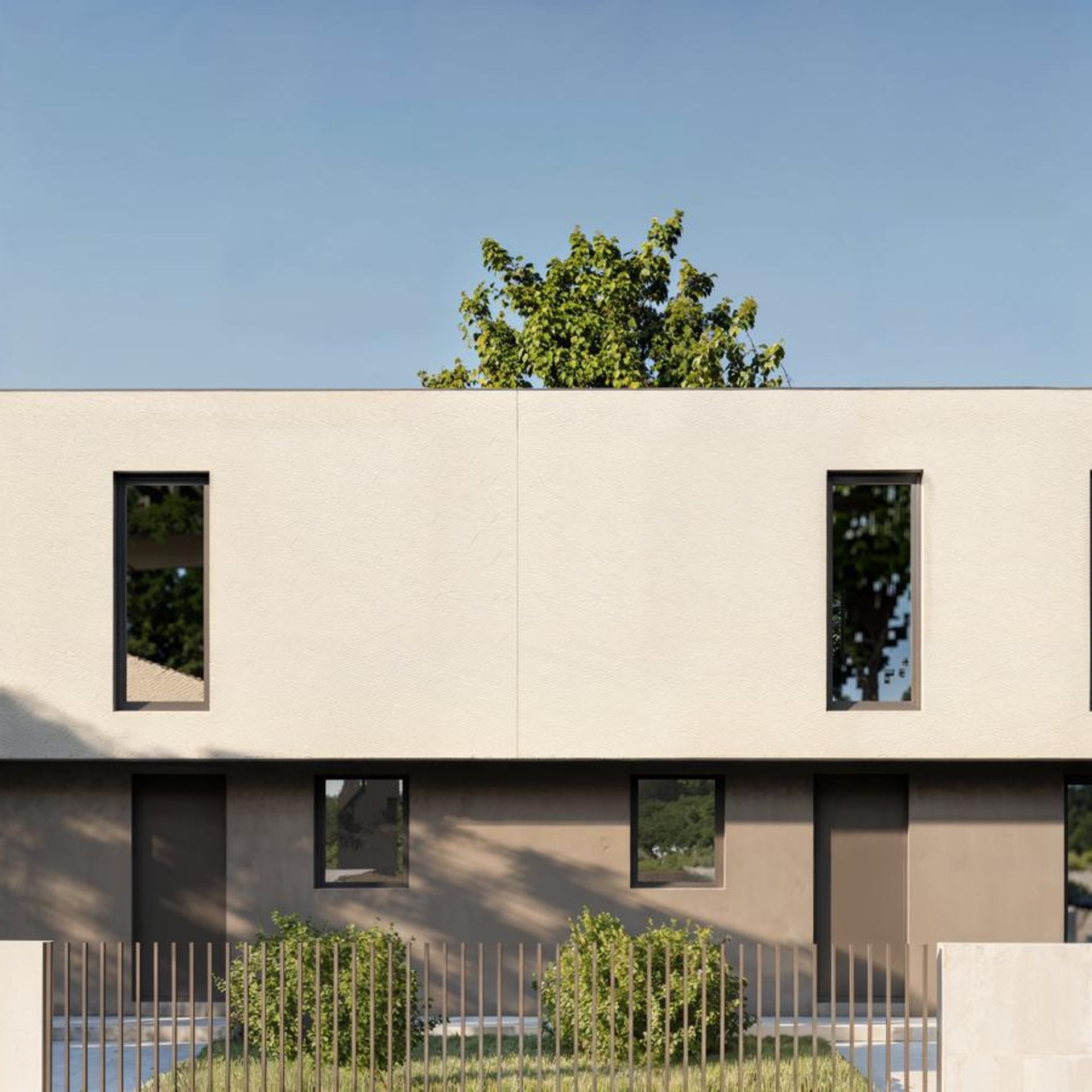 Dvojna kuća Majerje - Istočno pročelje