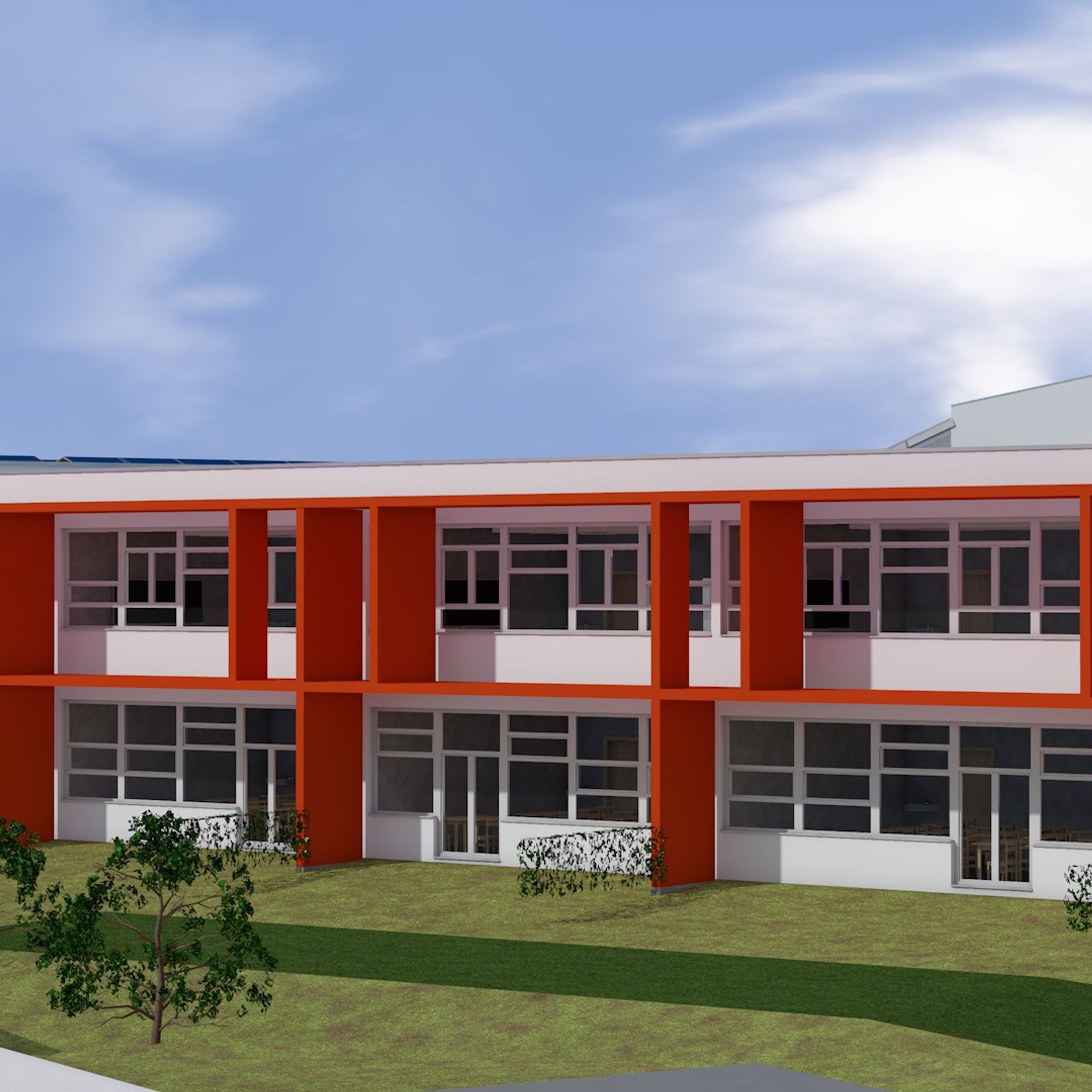 OŠ Vrpolje - pročelje