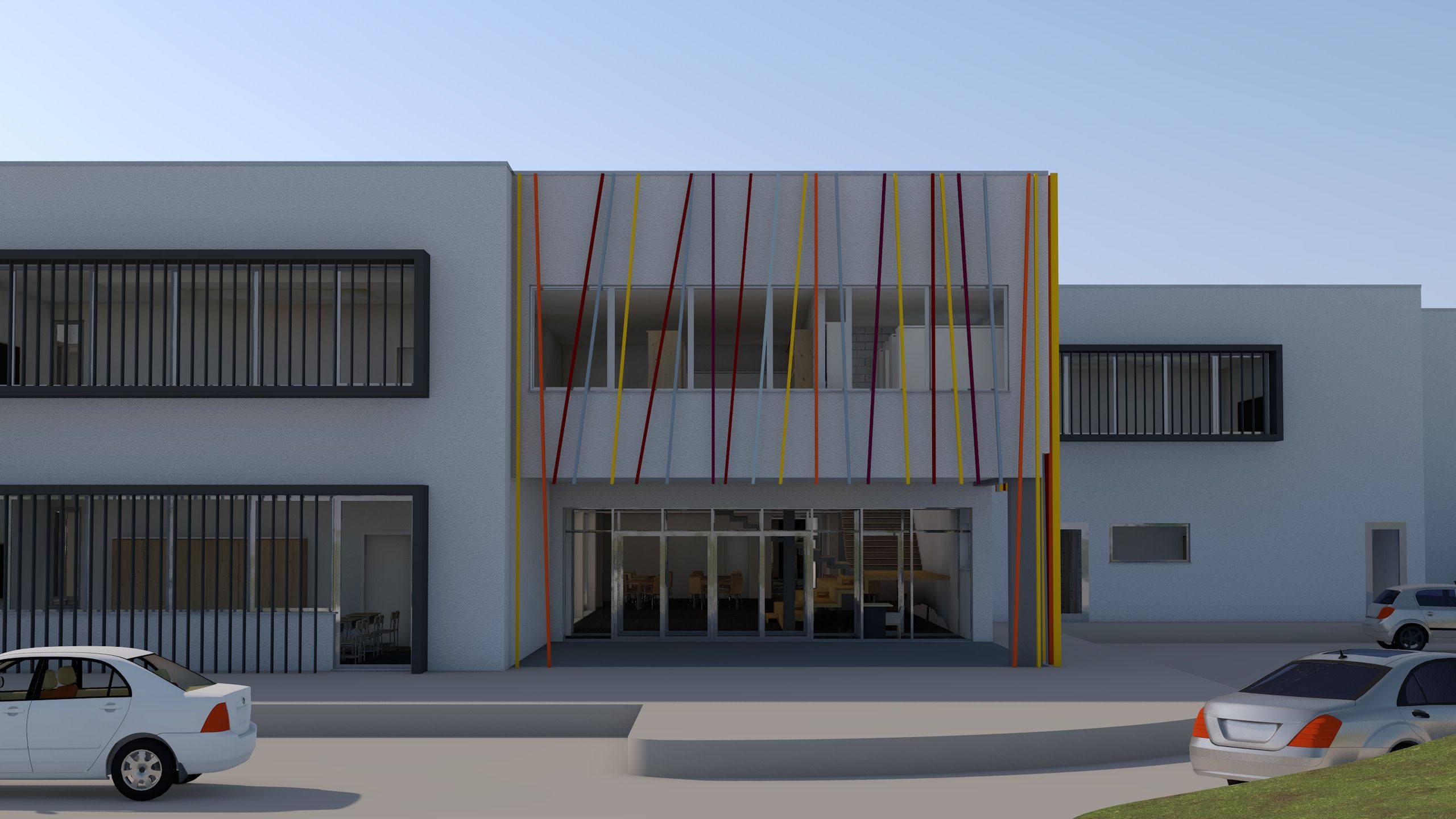 OŠ Ražine - pročelje