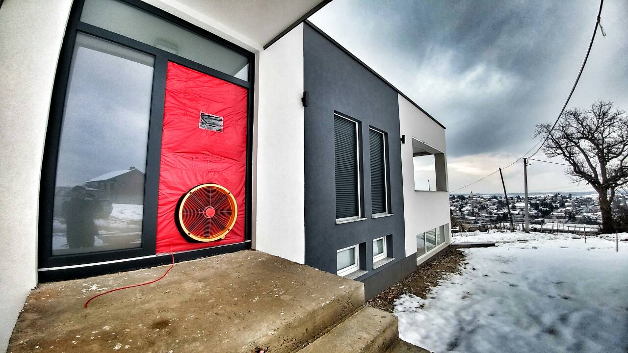 Blower door testiranje