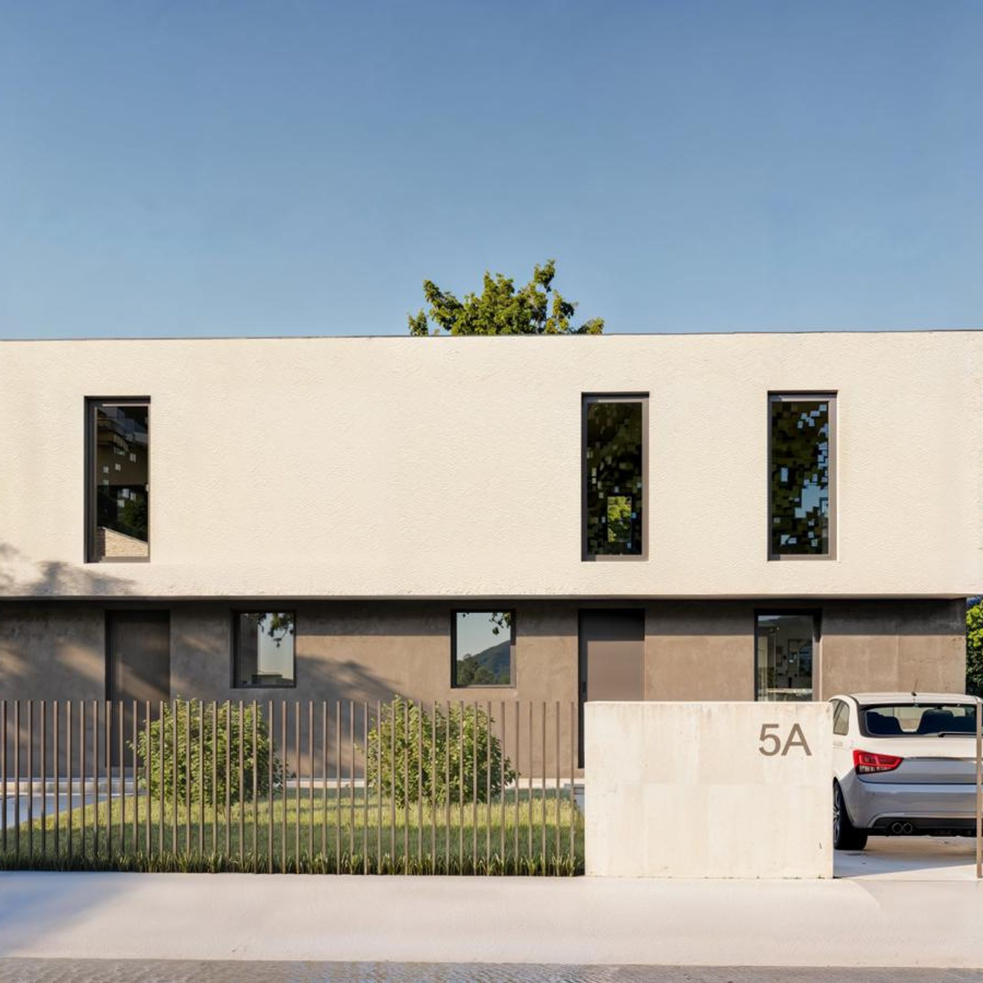 Dvojna kuća Majerje - Istočno pročelje