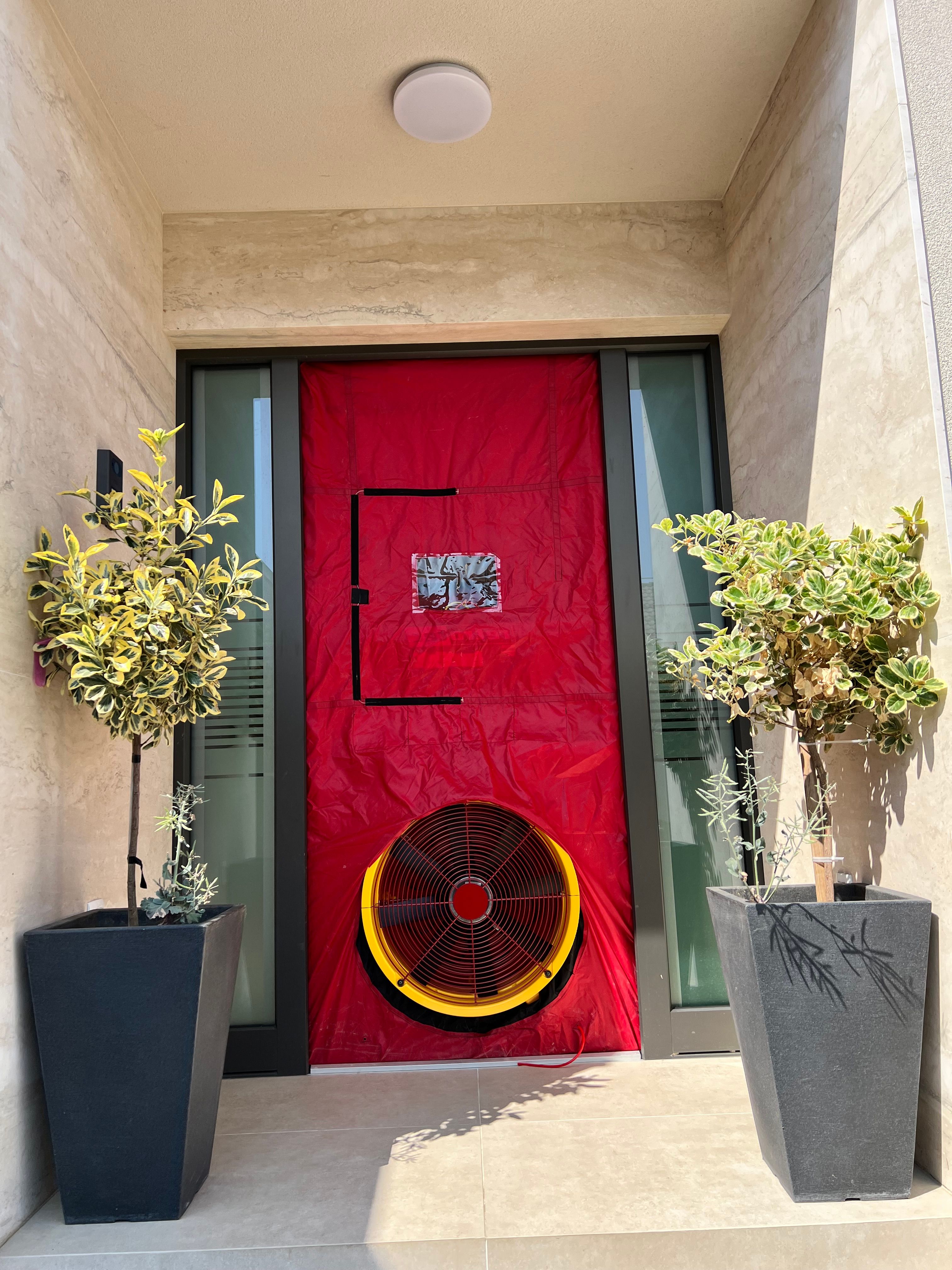 Blower door testiranje