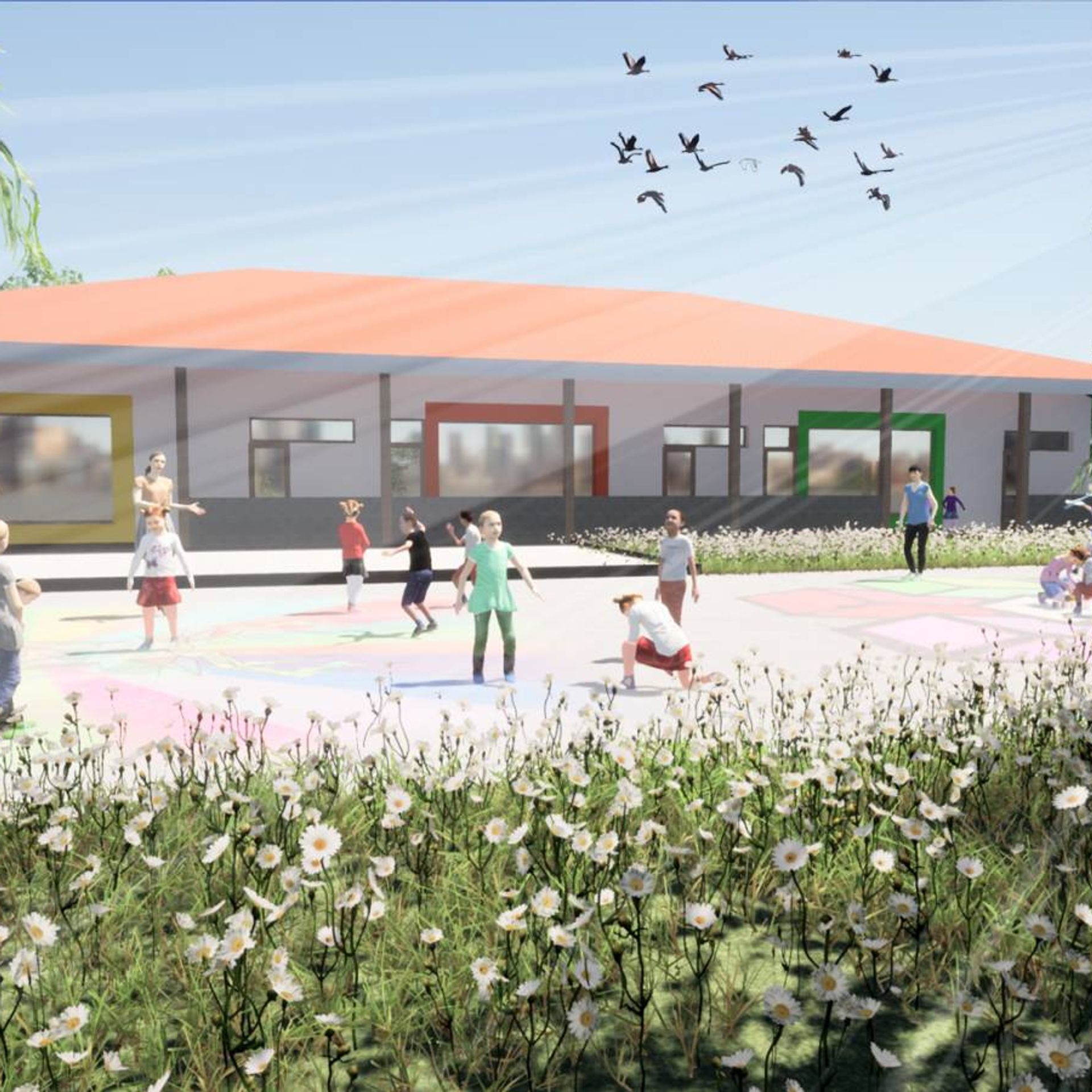 Render dječjeg vrtića Štefanje