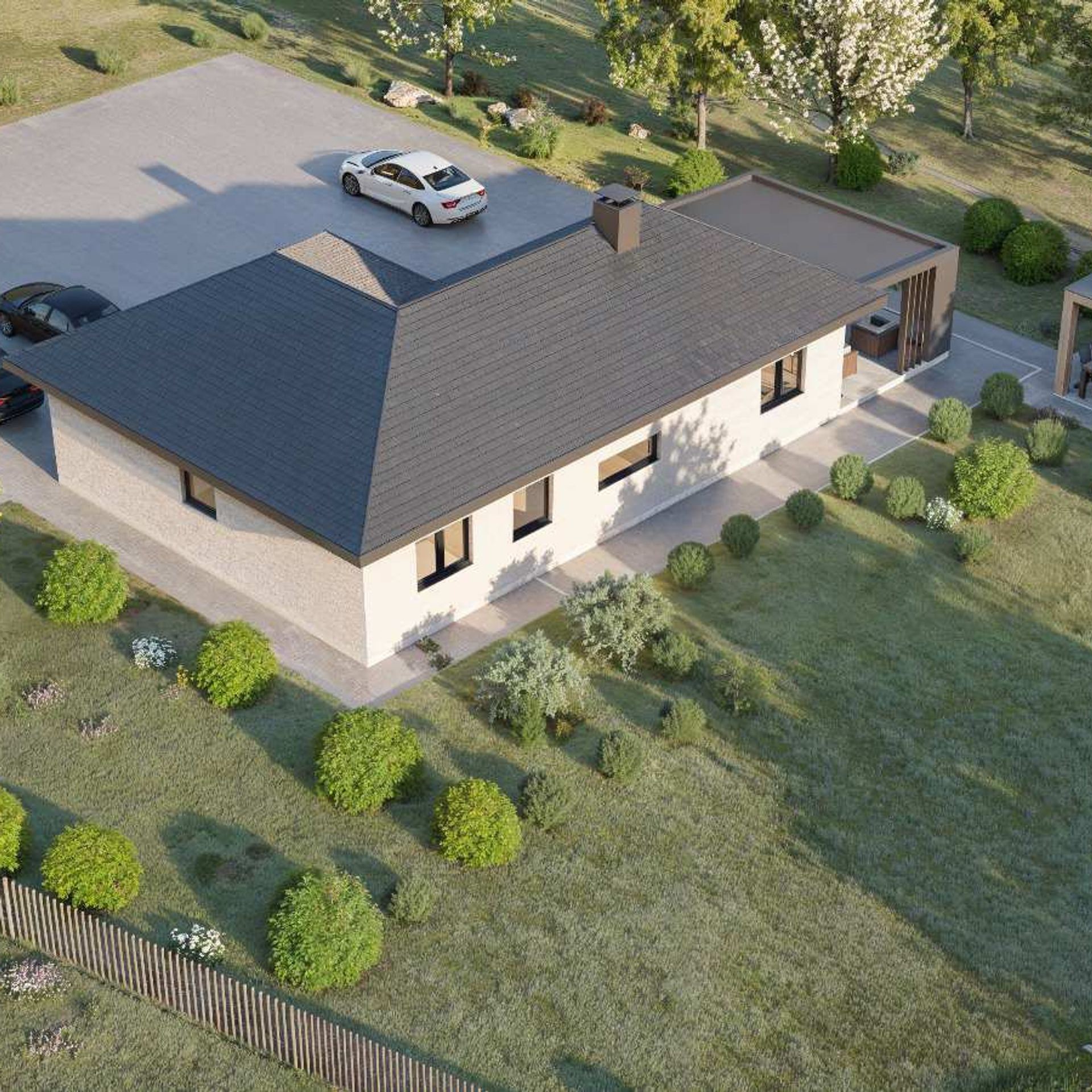 Obiteljska kuća Jurenec - iz zraka