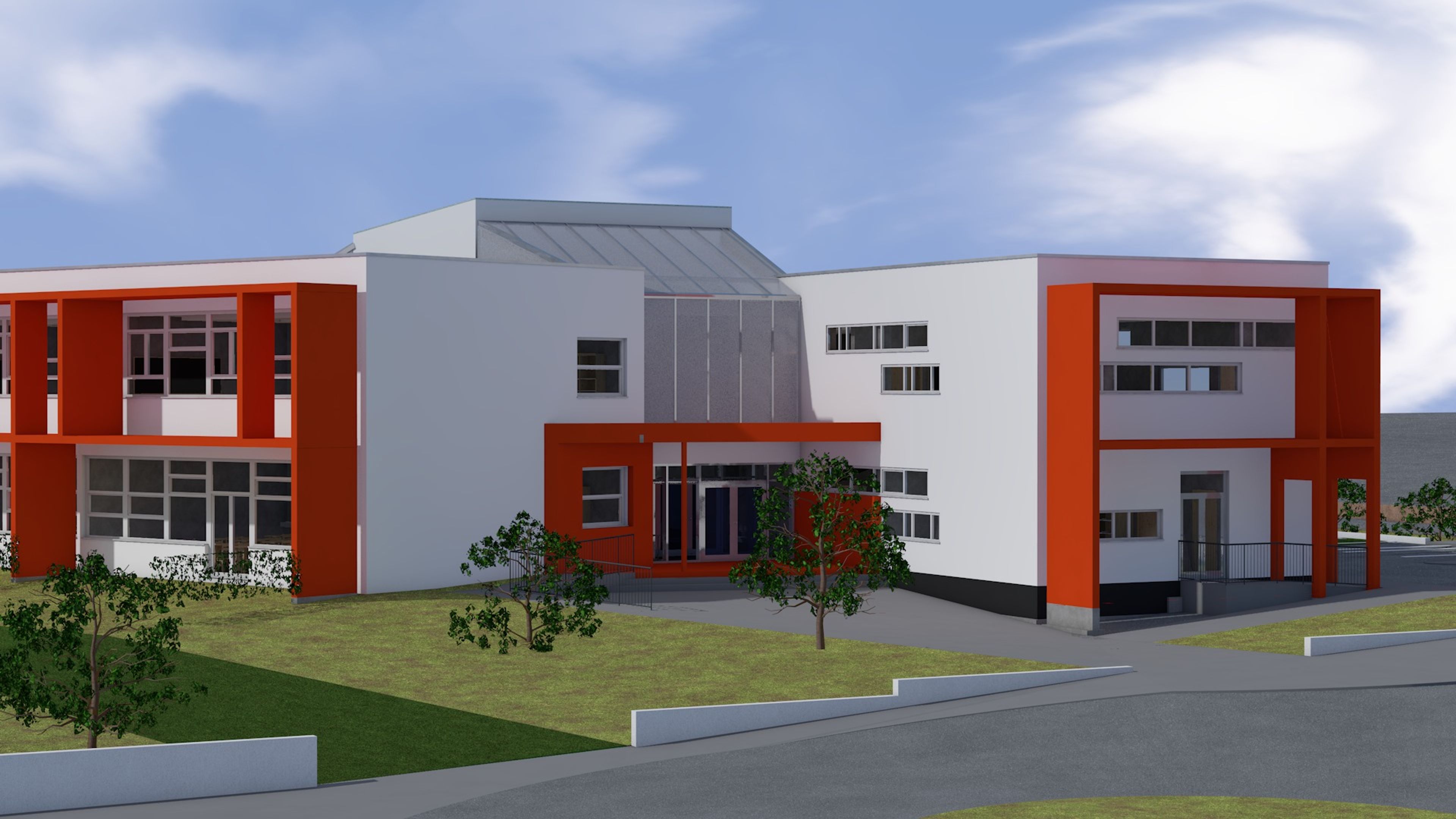 OŠ Vrpolje - pročelje