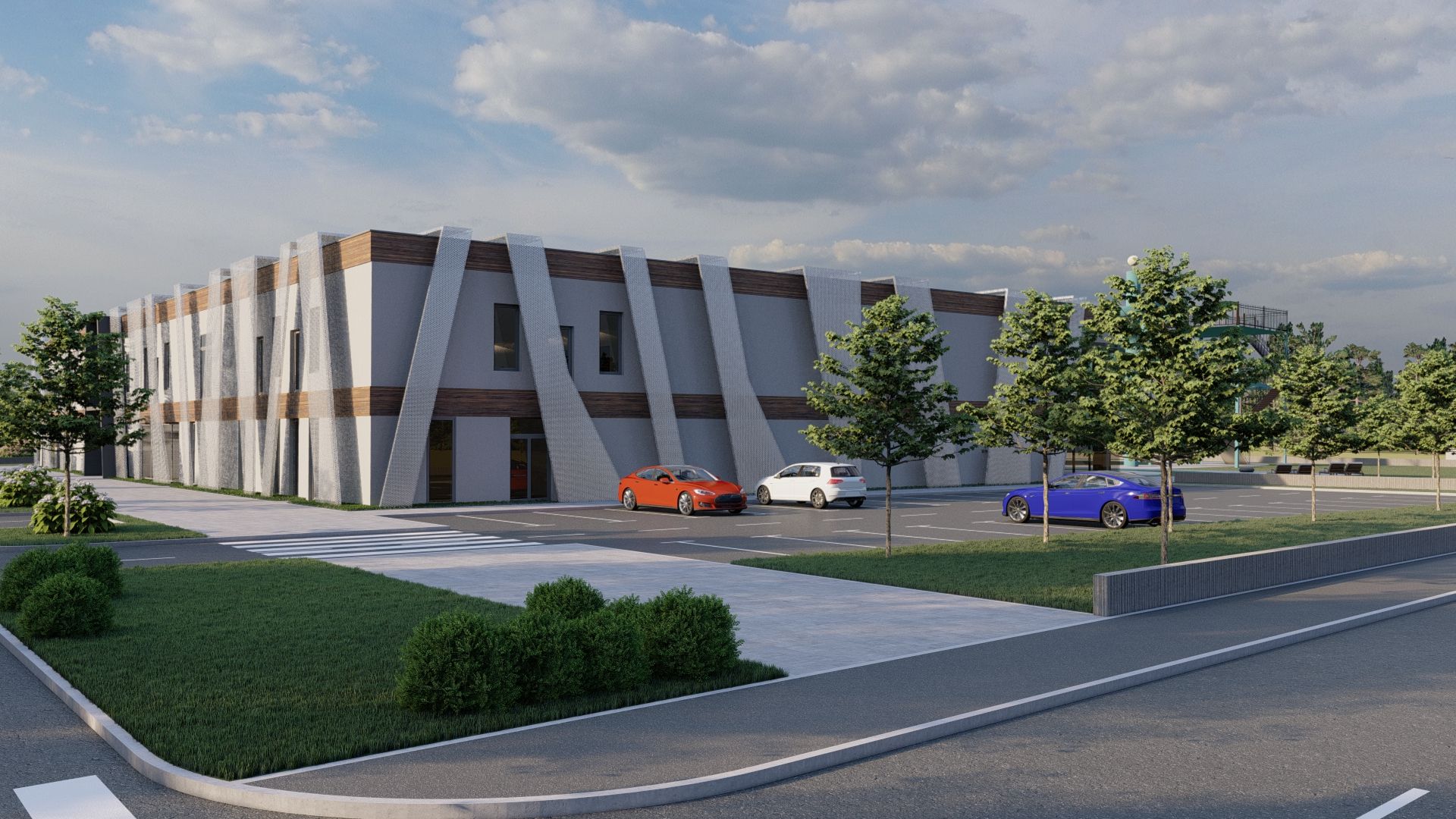 Bazeni Sračinec - pročelje