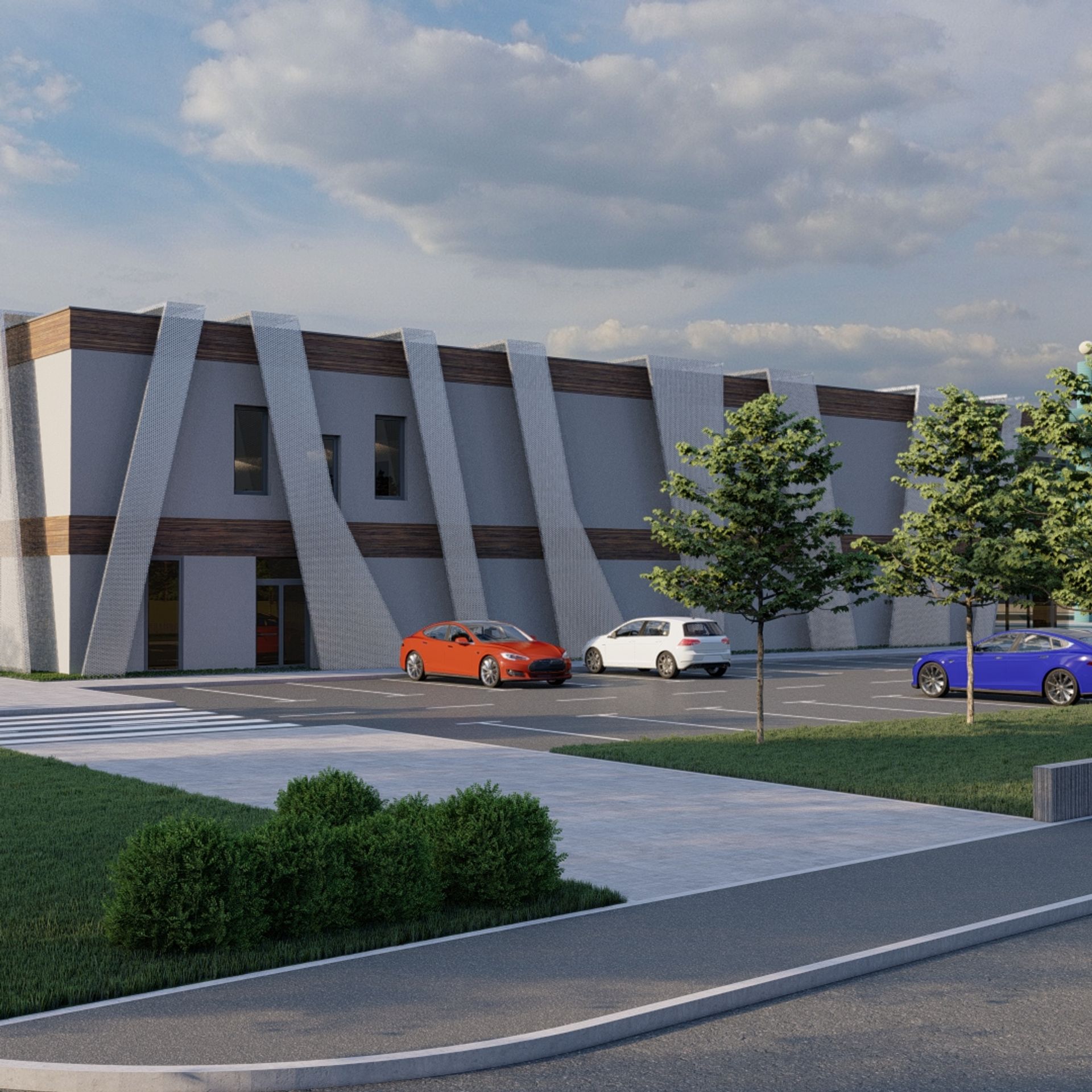 Bazeni Sračinec - pročelje