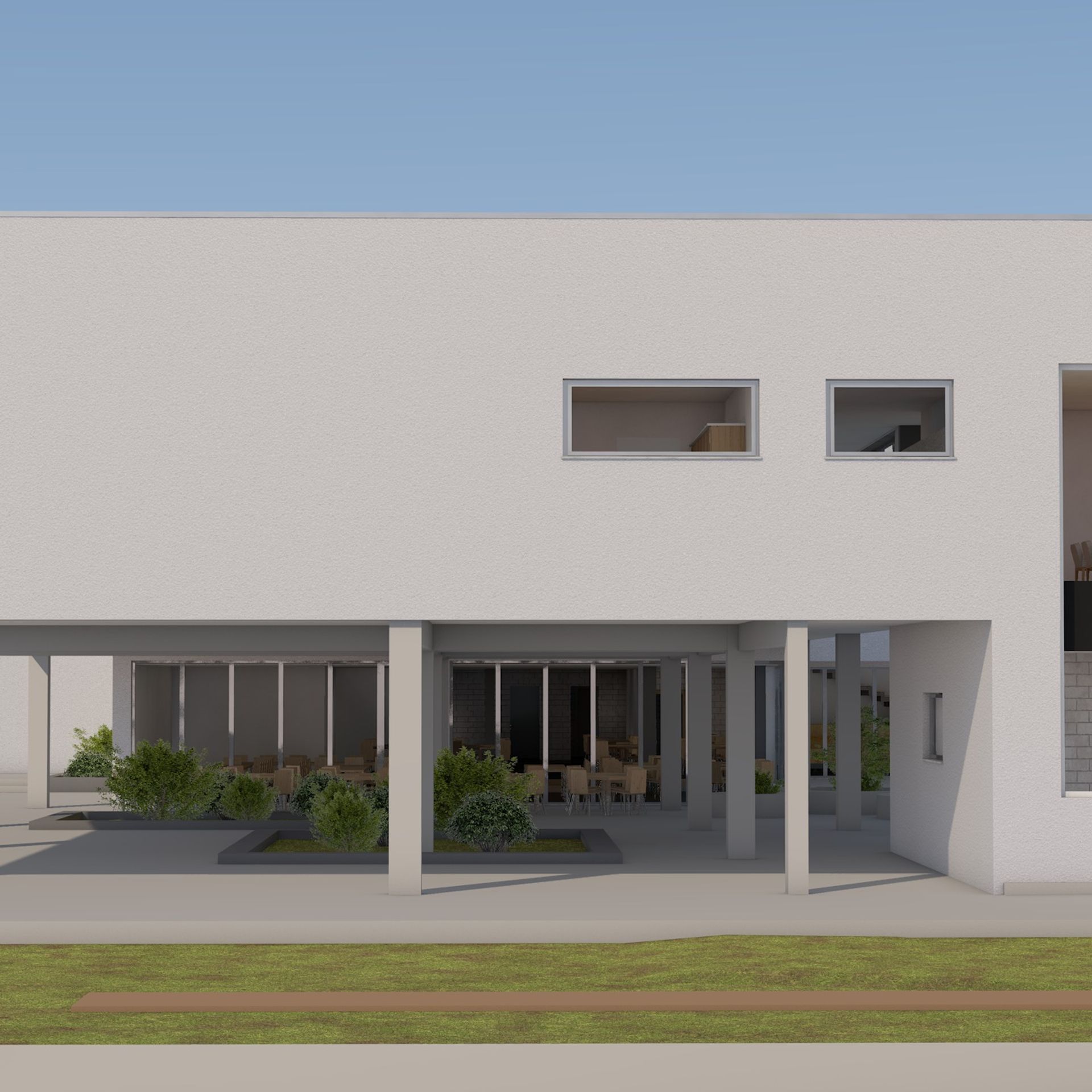 OŠ Ražine - pročelje